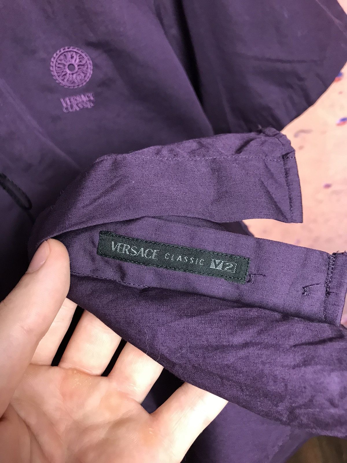 Versace × Vintage Vintage Versace luxury streetwear shirt Size US M / EU 48-50 / 2 - 5 Thumbnail