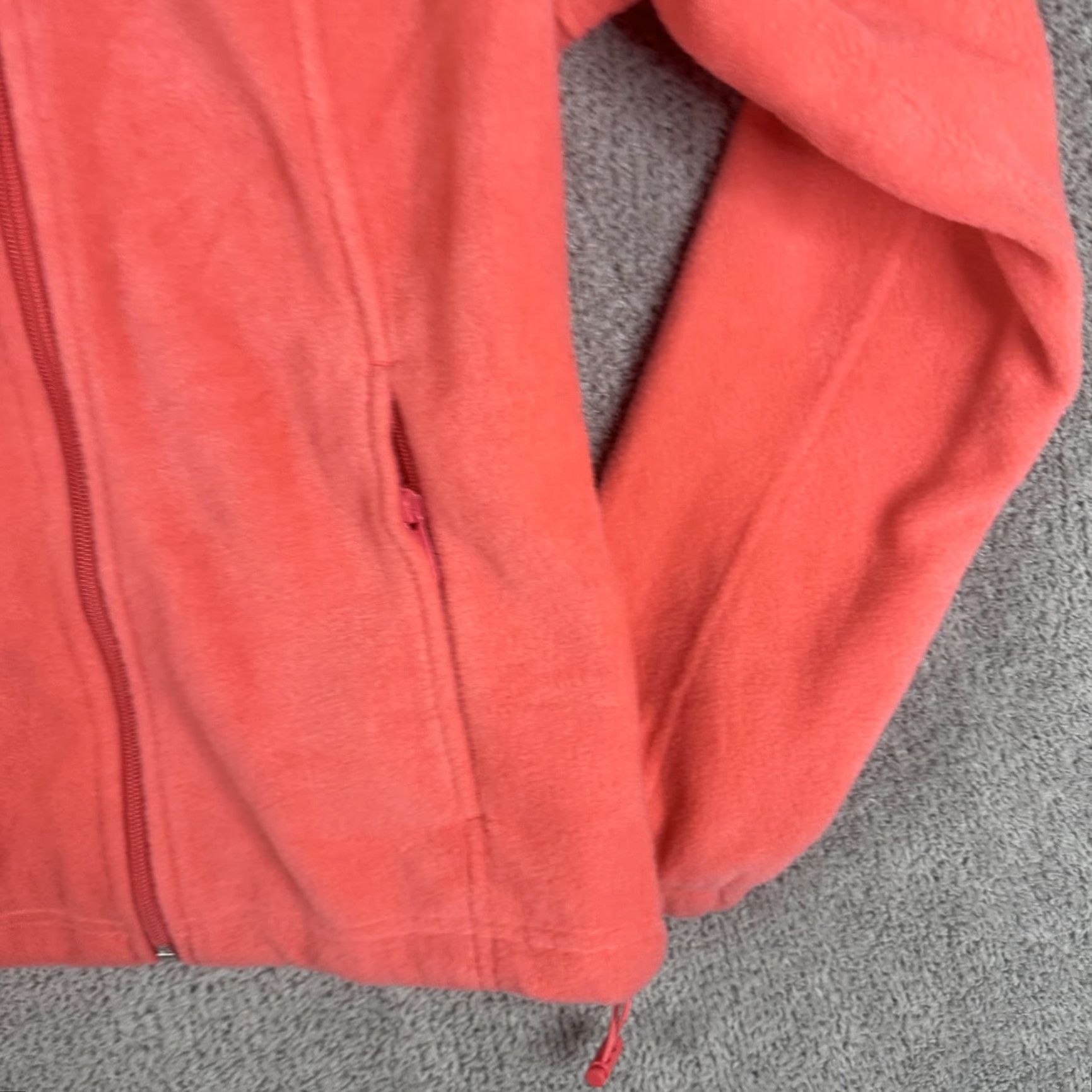 Pinko Columbia Womens Fleece Jacket XS Pink Benton Springs Full Zip Pockets Outdoor Size XS / US 0-2 / IT 36-38 - 3 Thumbnail