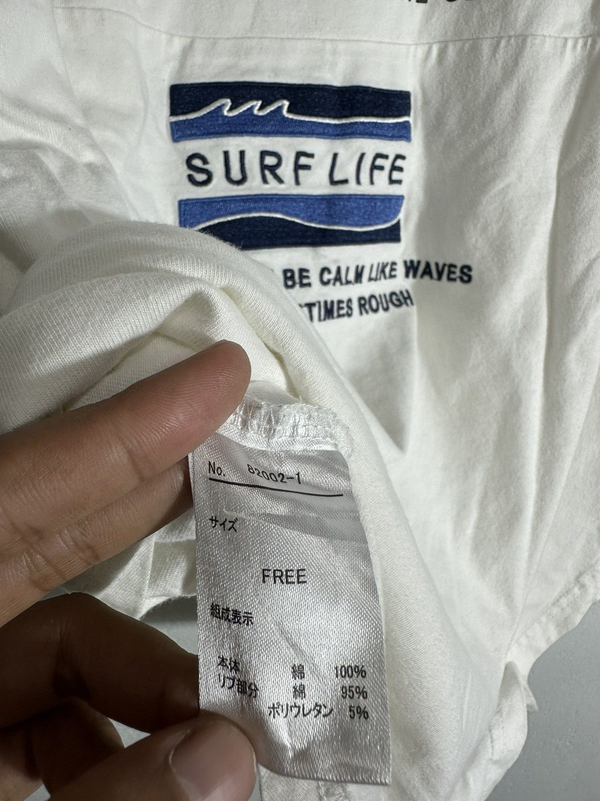 Beauty Beast AUTHENTIC UNDERWRAPS CALIFORNIA SURF LIFE LONG SLEEVE TEE Size US L / EU 52-54 / 3 - 9 Thumbnail