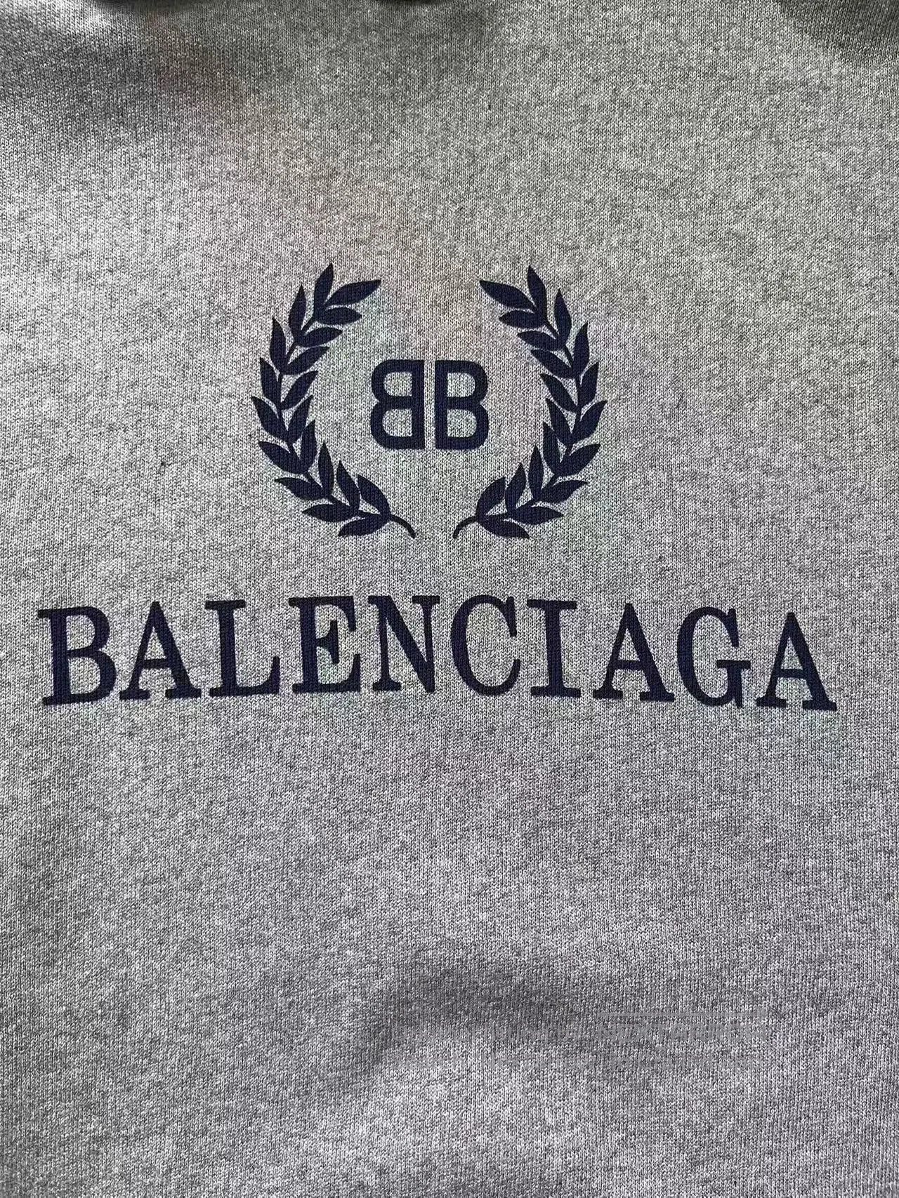 Balenciaga Balenciaga BB Wheat Ear Print Hoodie. Size US XS / EU 42 / 0 - 3 Thumbnail
