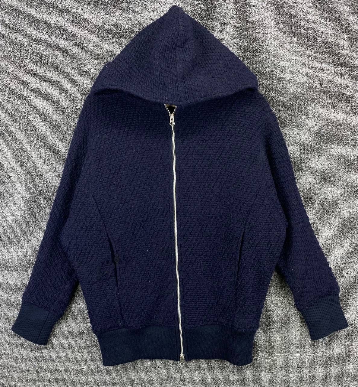 Issey Miyake Vintage Issey Miyake Zucca Knitted Wool Hoodie Jacket Size M / US 6-8 / IT 42-44 - 1 Thumbnail