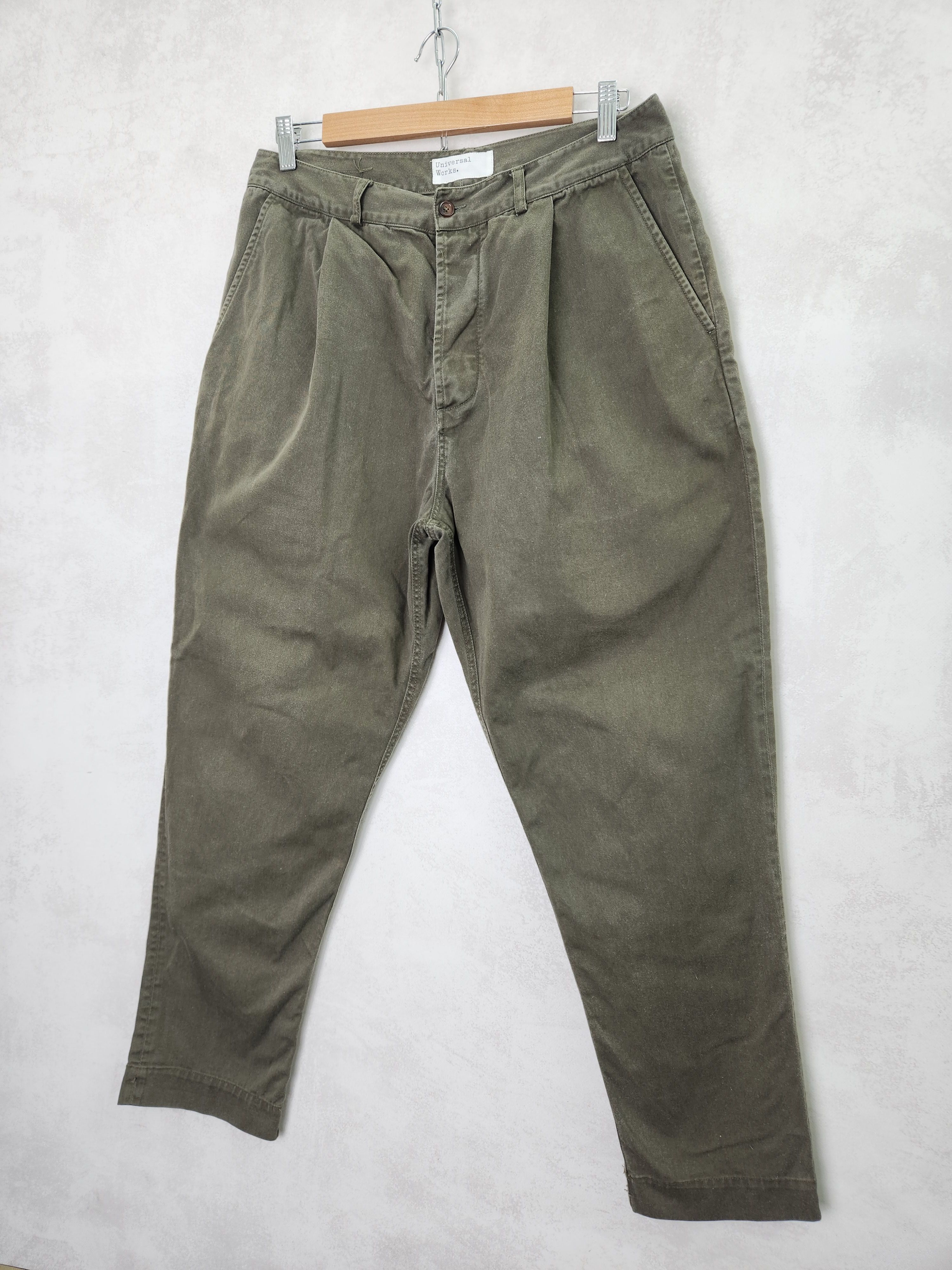 Universal Works universal works military chino olive pants size 33 Size US 33 - 2 Thumbnail