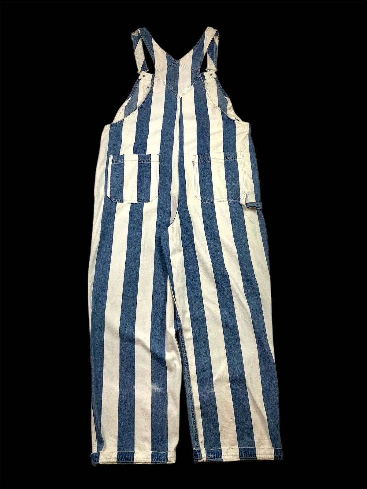 Levi's × Levi's Vintage Clothing × Vintage Overall Levis silvertab striped size XL Size US 40 / EU 56 - 5 Thumbnail