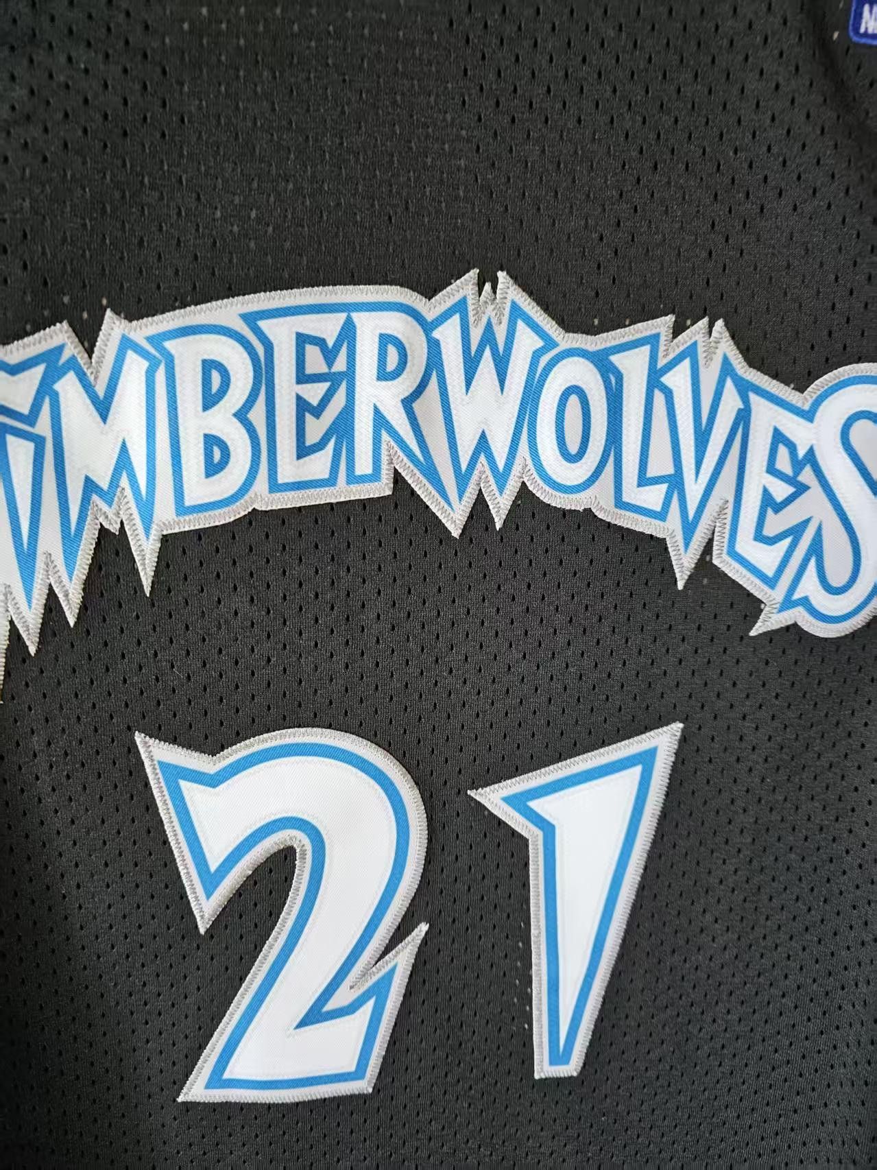 NBA Timberwolves #21 Garnett Jersey Black Size US XL / EU 56 / 4 - 3 Thumbnail