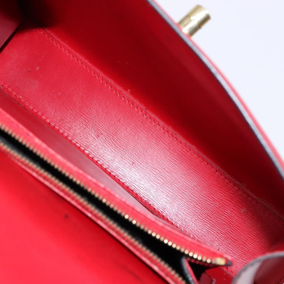 Louis Vuitton LOUIS VUITTON Epi Malesherbes Hand Bag Red M52377 Size ONE SIZE - 10 Thumbnail