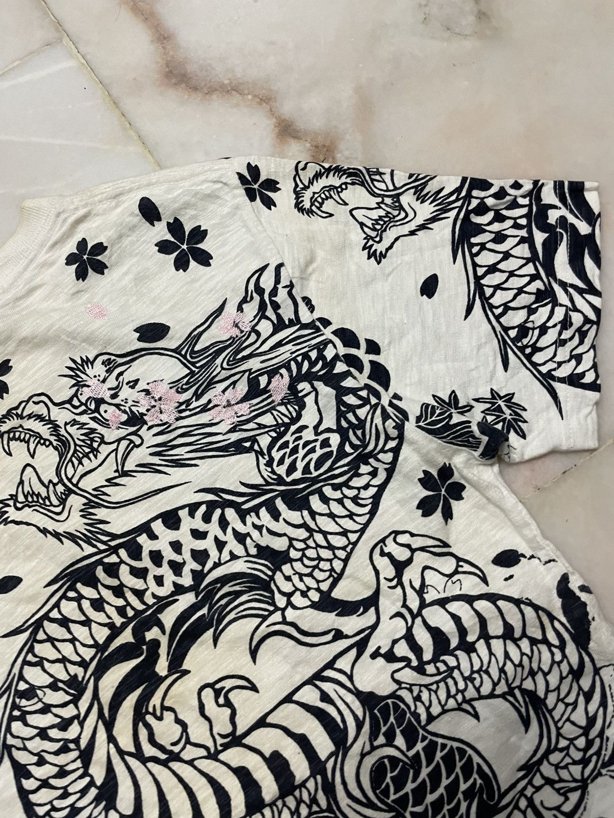 Seditionaries Japanese Culture Tattoo Dragon 3D Print Yakuza Style T-Shirt Size US S / EU 44-46 / 1 - 20 Thumbnail