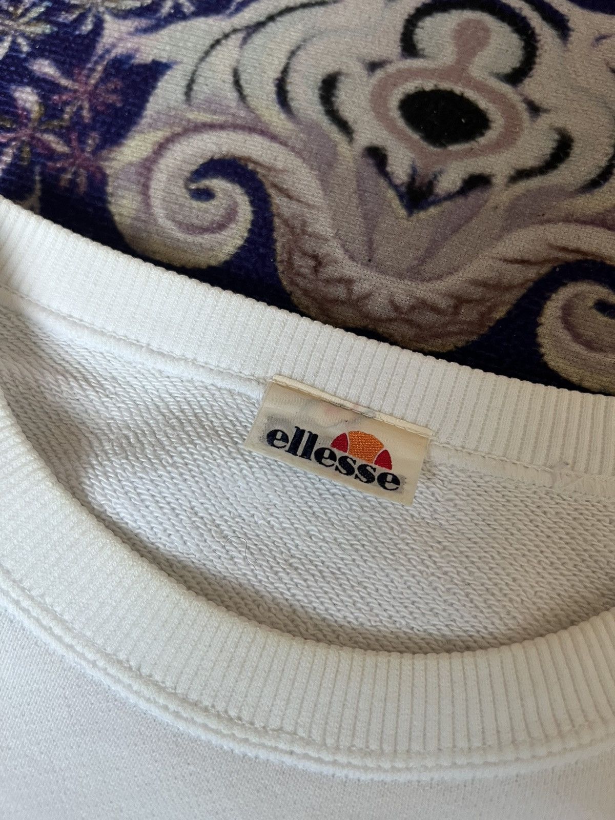90s Ellesse Perugia Italia Vintage Sweatshirt Casual Style