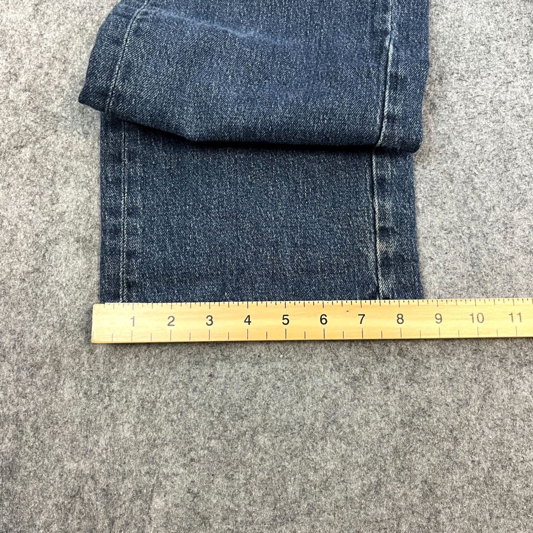 7 For All Mankind 7 For All Mankind Womens Cargo Jeans Relaxed Straight 27 32 UK 8 Dark Wash Blue Jeans Size 30" / US 8 / IT 44 - 3 Thumbnail