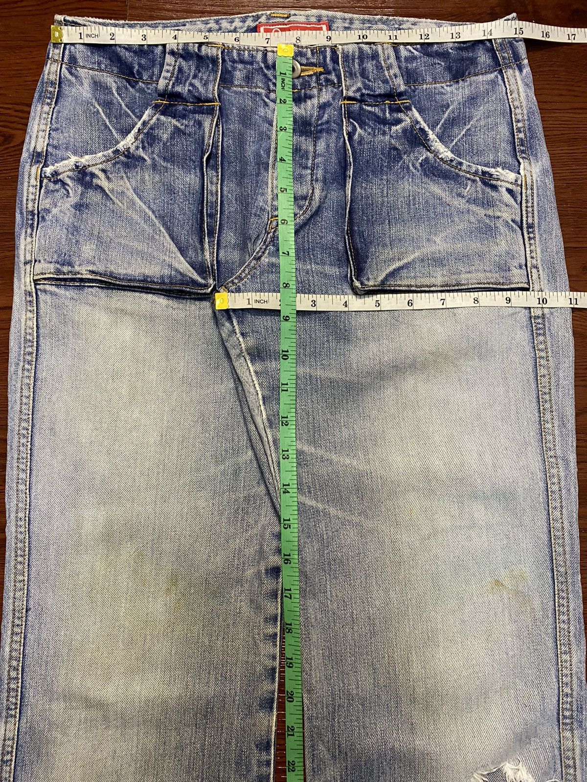KOJIMA GENES Vintage Japanese Brand Kojima Faded Distressed Bush Jeans Size US 30 / EU 46 - 15 Thumbnail