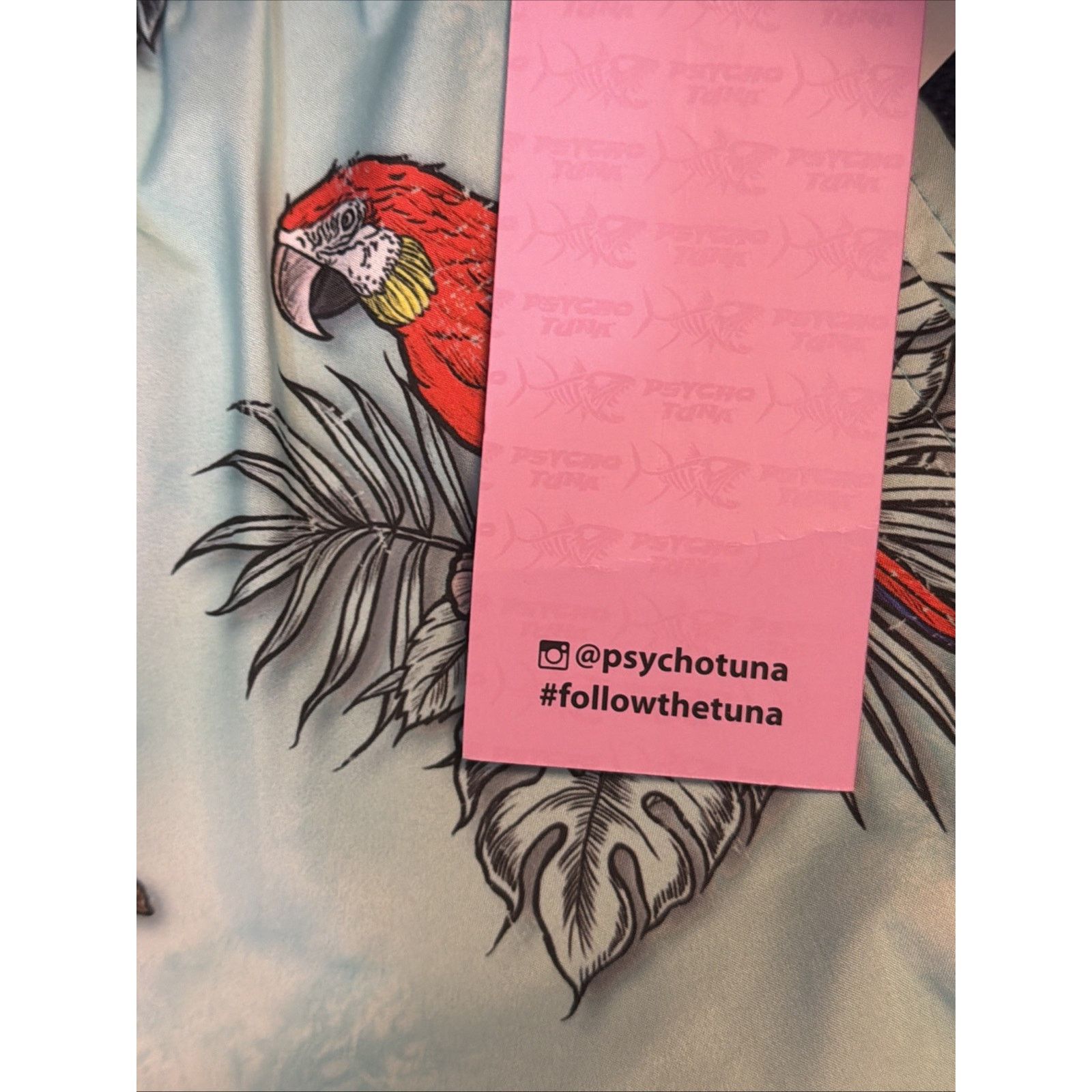 Other Psycho Tuna Tropical Birds Swim Trunks Men's Medium NWT Size US 31 - 12 Thumbnail
