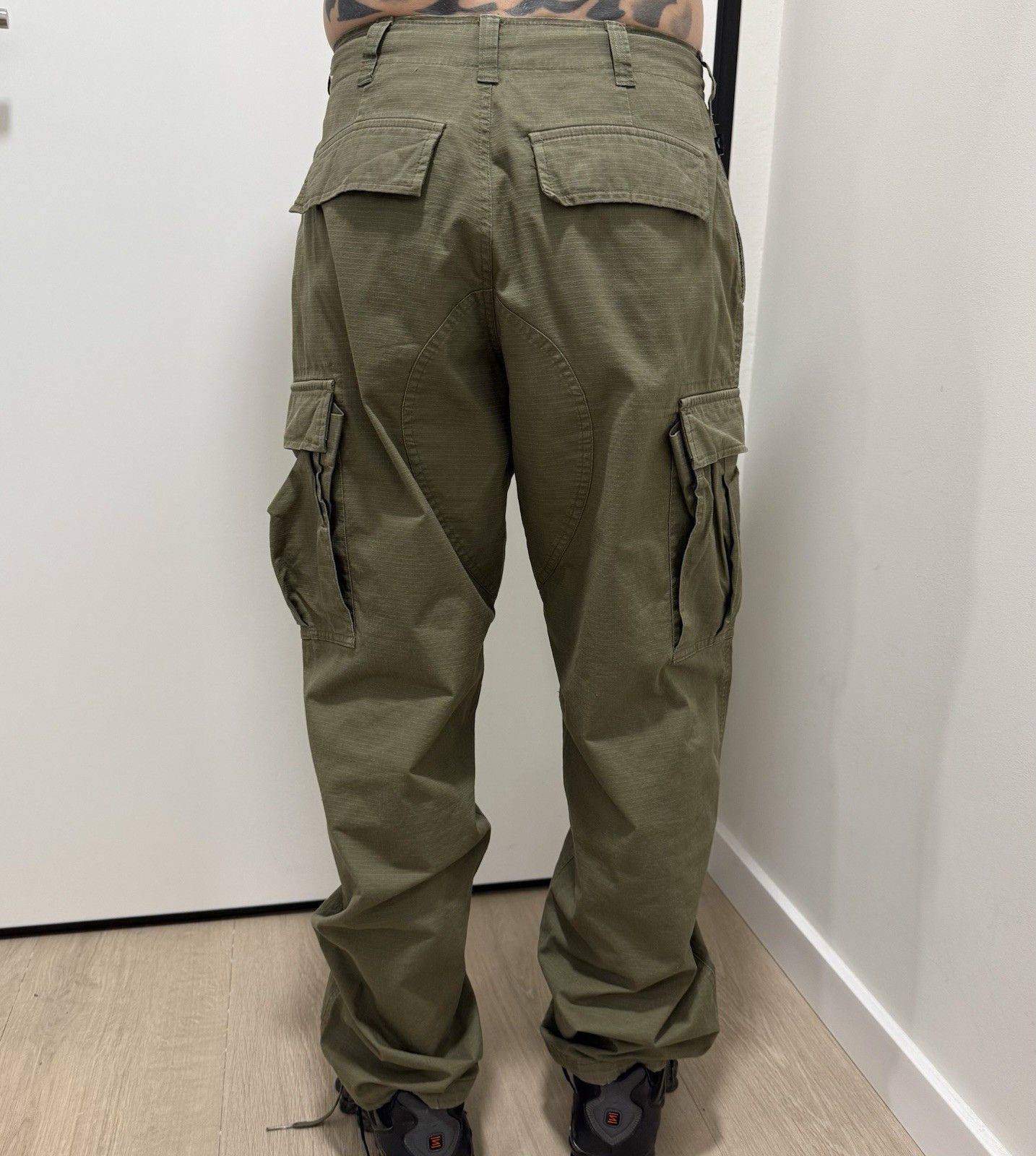Nike Nike SB Mens Cargo Military Army Pants Skateboard Baggy Size US 30 / EU 46 - 8 Thumbnail