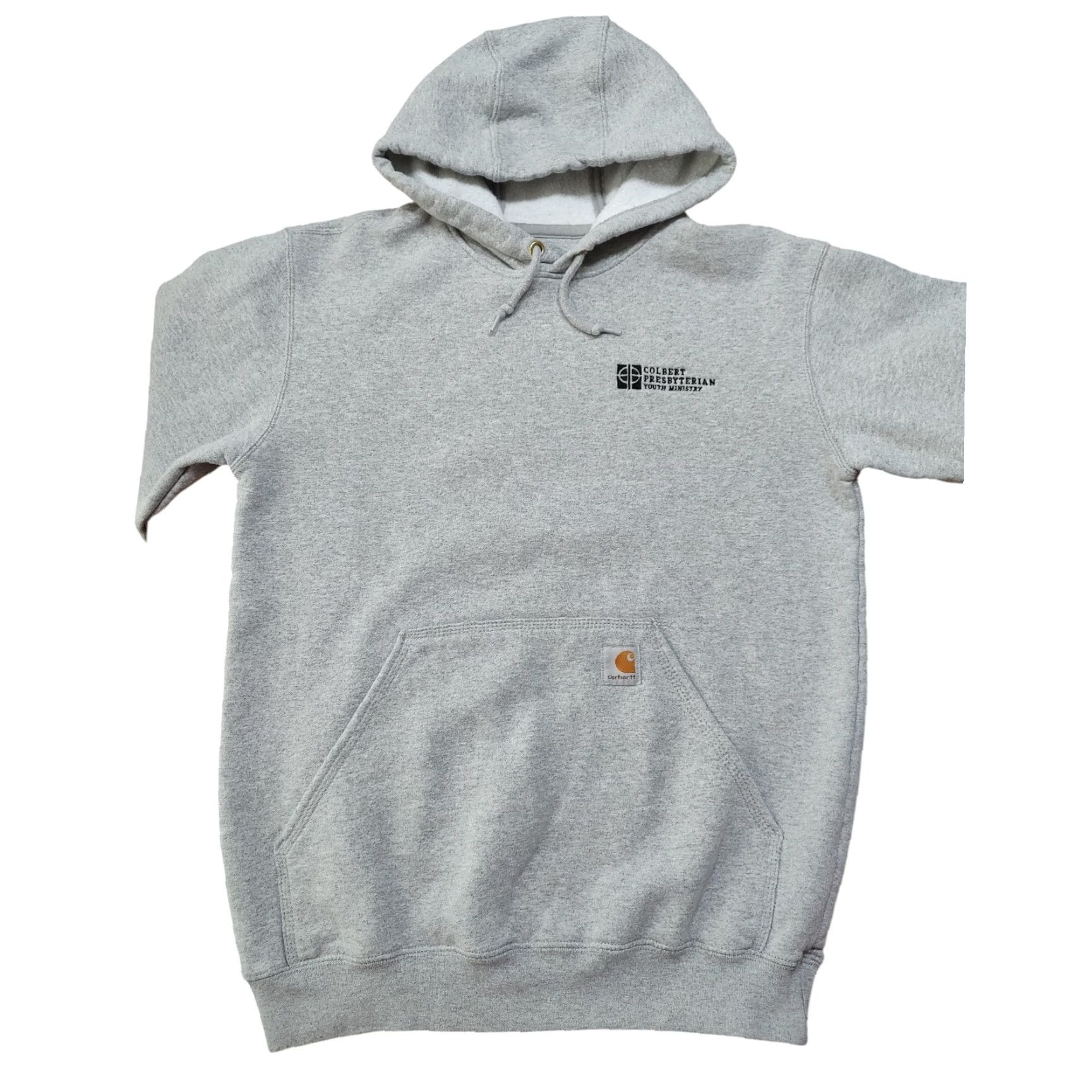 Carhartt Carhartt Hoodie Adult S Gray Sweatshirt Logo Pullover Hooded Long Sleeve Regular Size US S / EU 44-46 / 1 - 2 Thumbnail