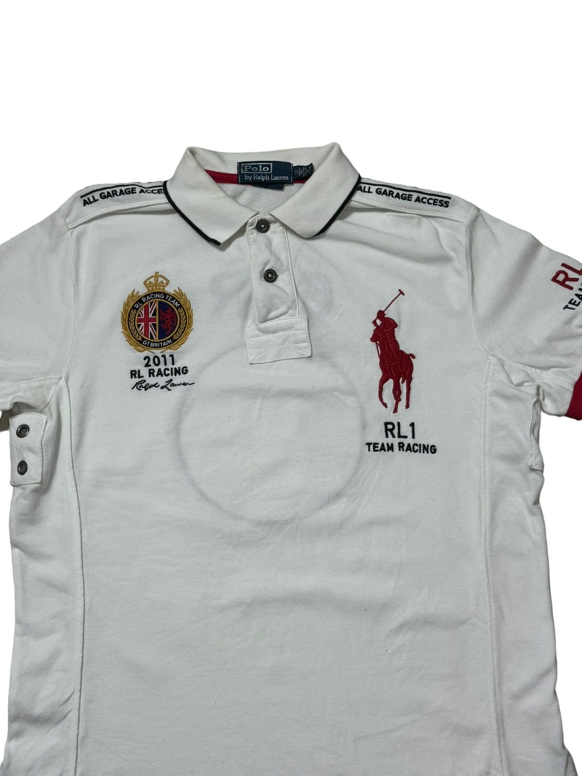 Polo Ralph Lauren 2011 RL1 Italia Racing Team Boys Size