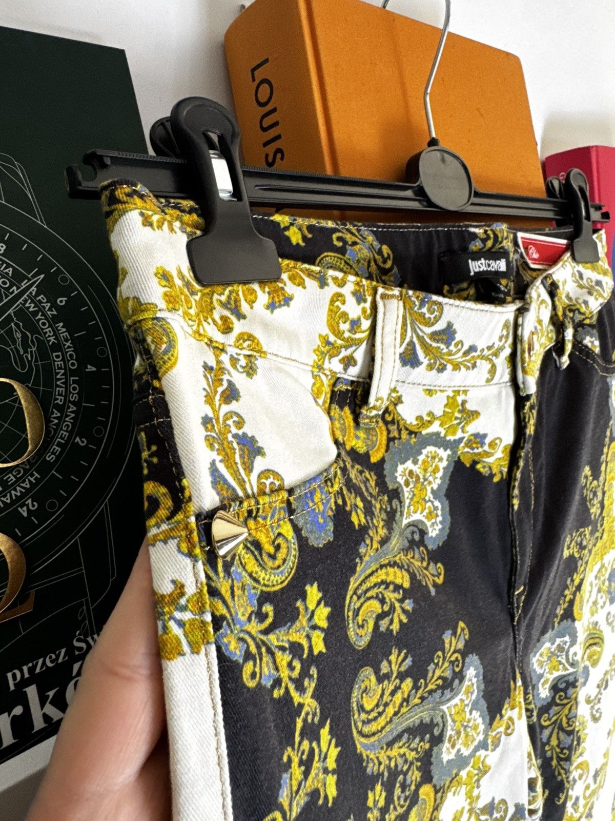 Just Cavalli Just Cavalli Roberto Desginer patterned Iconic Womans Pants Size 30" / US 8 / IT 44 - 5 Thumbnail