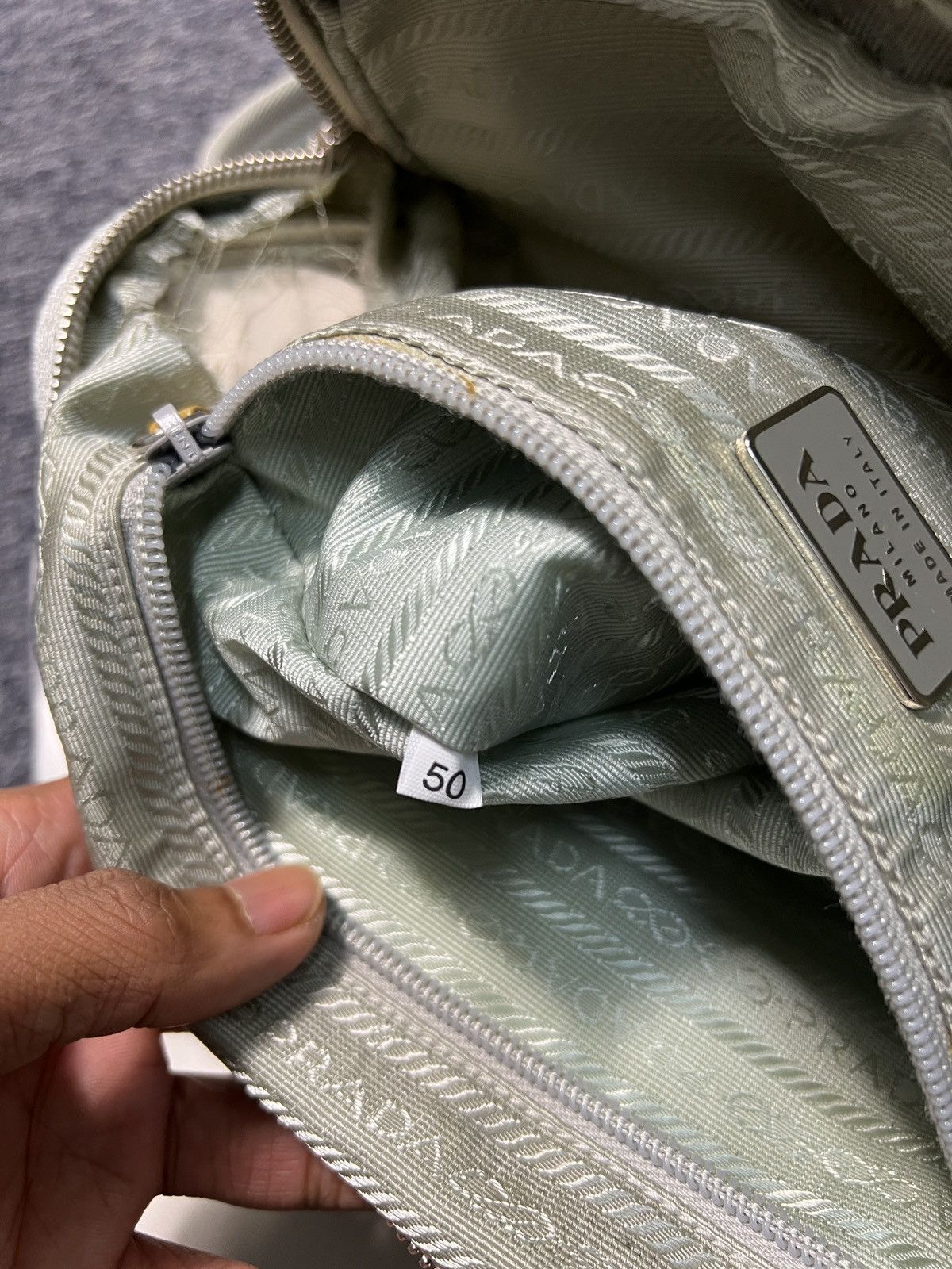 Prada 2000’s Prada Sport Mesh Backpack Size ONE SIZE - 8 Thumbnail