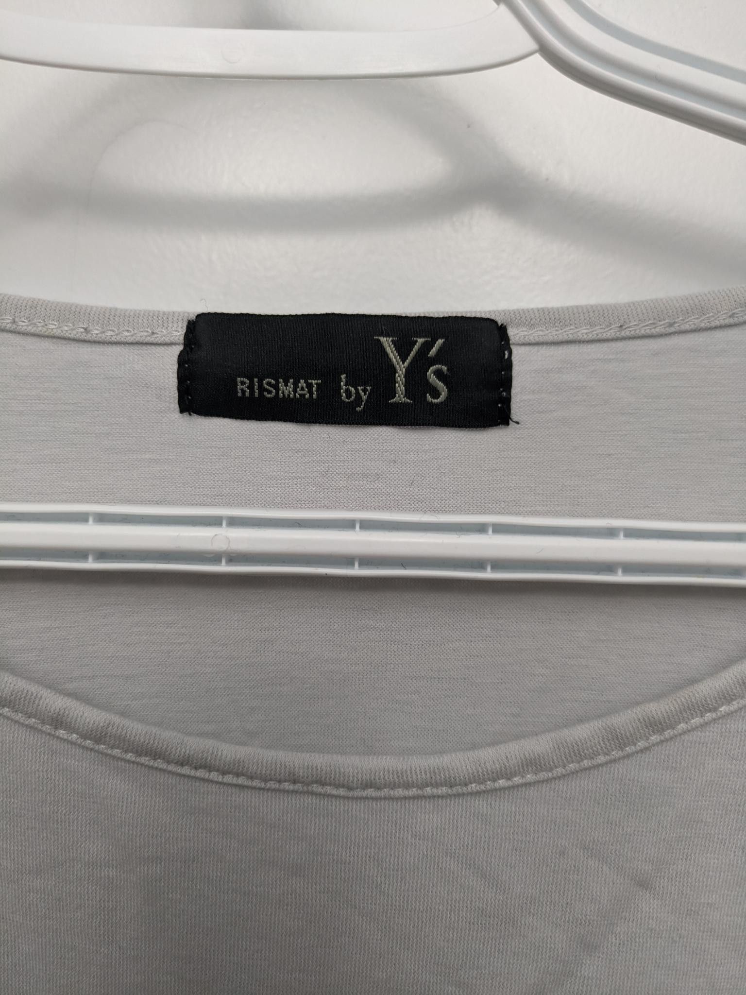 Yohji Yamamoto Y's by RISMAT J-Cut Tee (YE-K66-047) Size L / US 10 / IT 46 - 3 Thumbnail