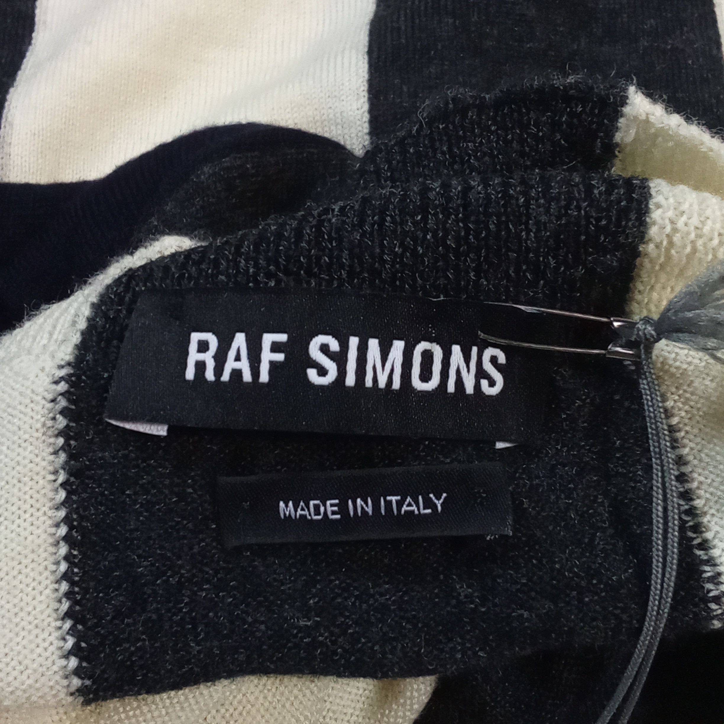 Raf Simons Raf Simons - F/W'10 - Striped Mock Neck - Wool Sweater Size US S / EU 44-46 / 1 - 6 Thumbnail