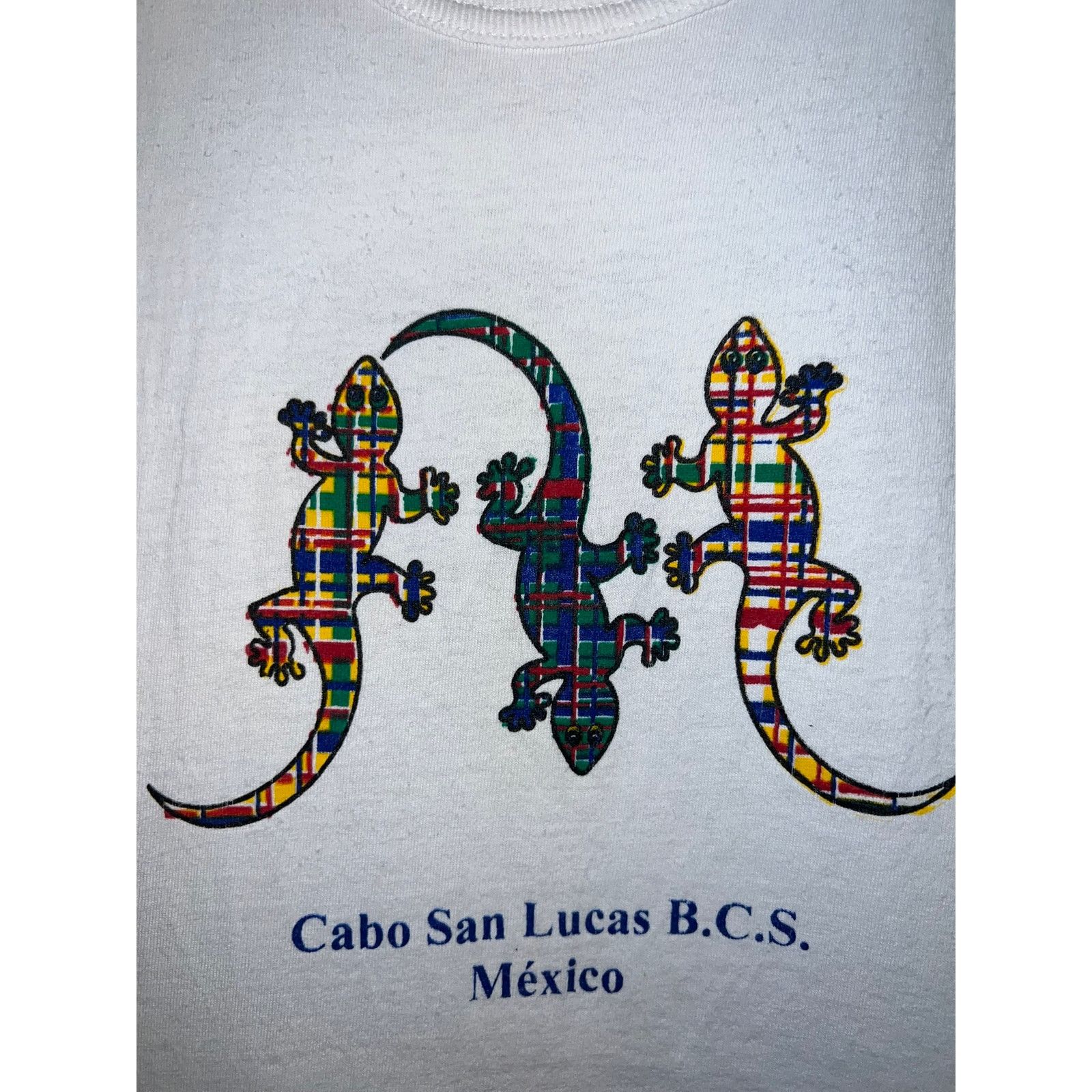 Vintage Vintage Cabo San Lucas Shirt BCS Mexico Lizards Lizard 90s L Size US L / EU 52-54 / 3 - 3 Thumbnail