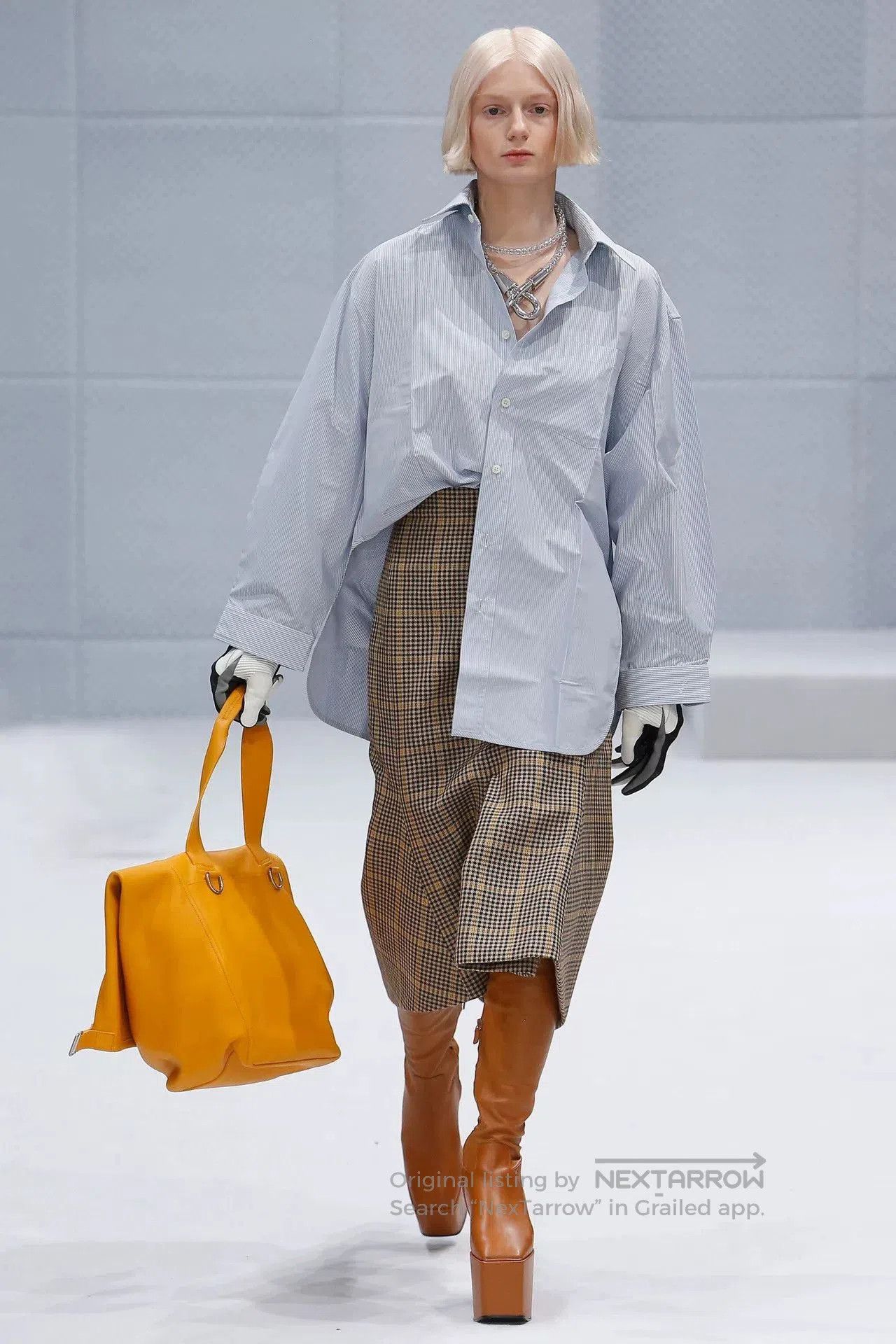 Balenciaga Balenciaga SS17 Oversized Striped Shirt. Size US M / EU 48-50 / 2 - 7 Thumbnail