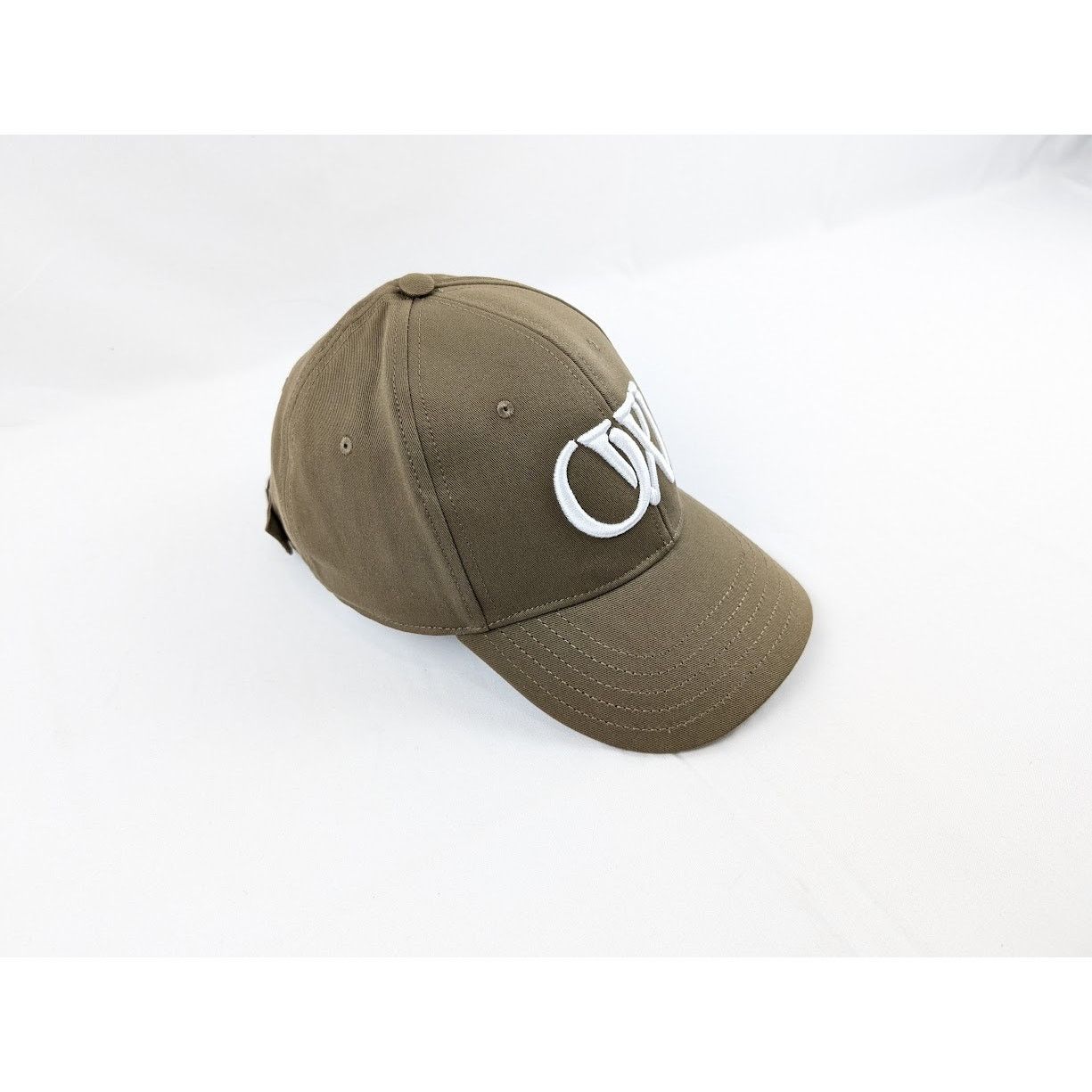 Off-White o1rshd1 Size: M OW Drill Baseball Cap Army in Green / White Size ONE SIZE - 8 Thumbnail