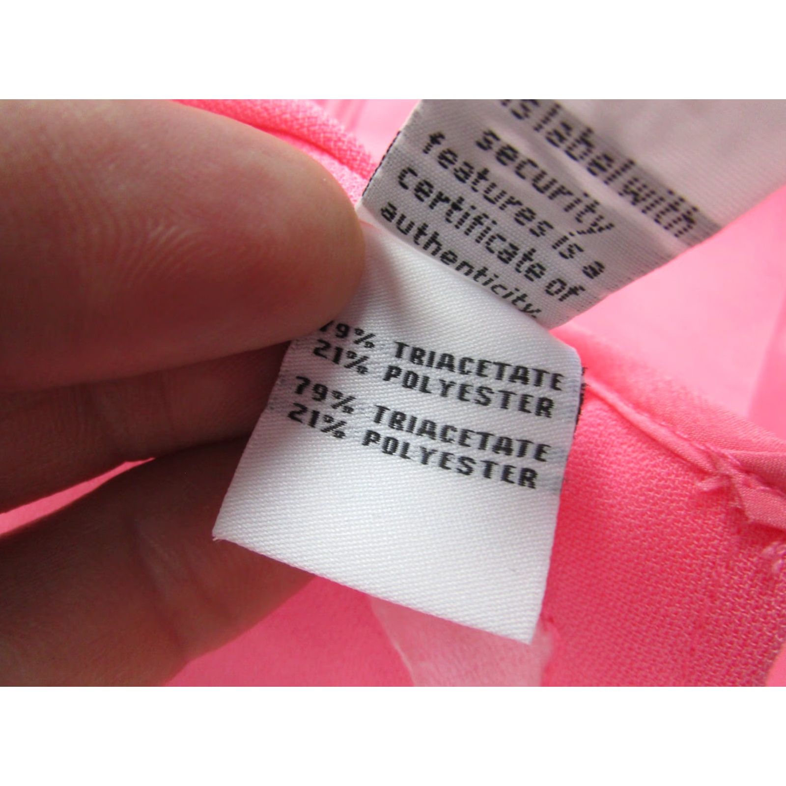 Diane von Furstenberg Diane von Furstenberg Blazer Womens 14 Pink Single Breasted Career Jacket DVF Size XL / US 12-14 / IT 48-50 - 7 Thumbnail