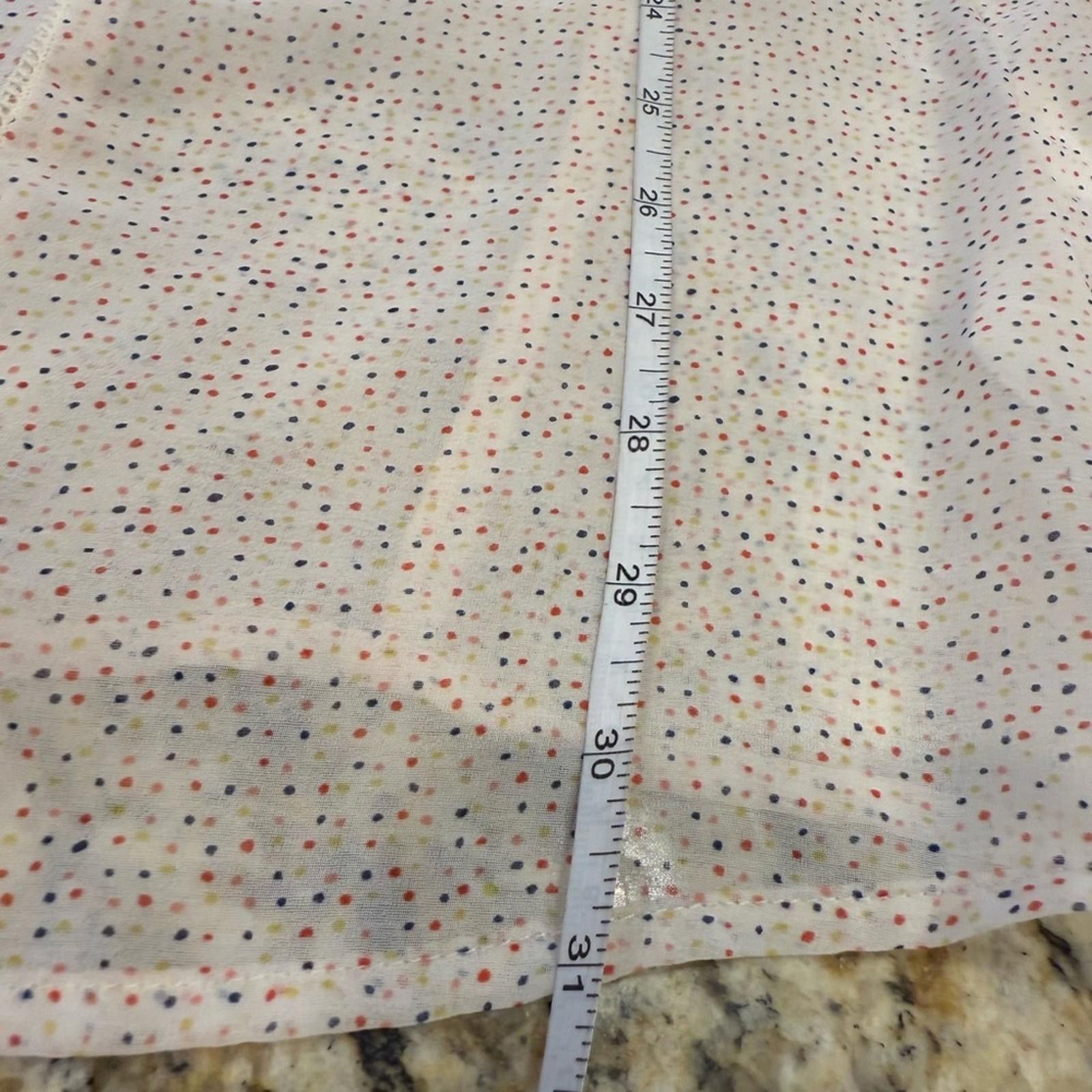 Quiksilver Quick Silver polka dot sheer swim coverup mini dress SZ XS Size XS / US 0-2 / IT 36-38 - 9 Thumbnail