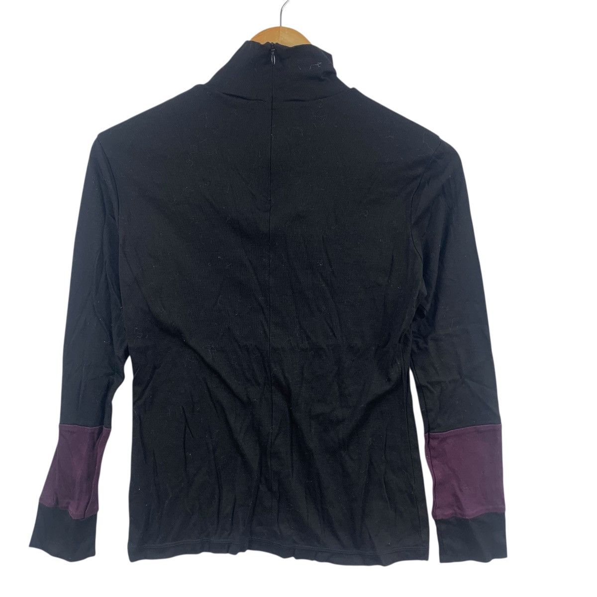 Paul Smith Vintage PAUL SMITH LONDON Patchwork Sleeve Sweater Tee Shirt Size S / US 4 / IT 40 - 4 Thumbnail