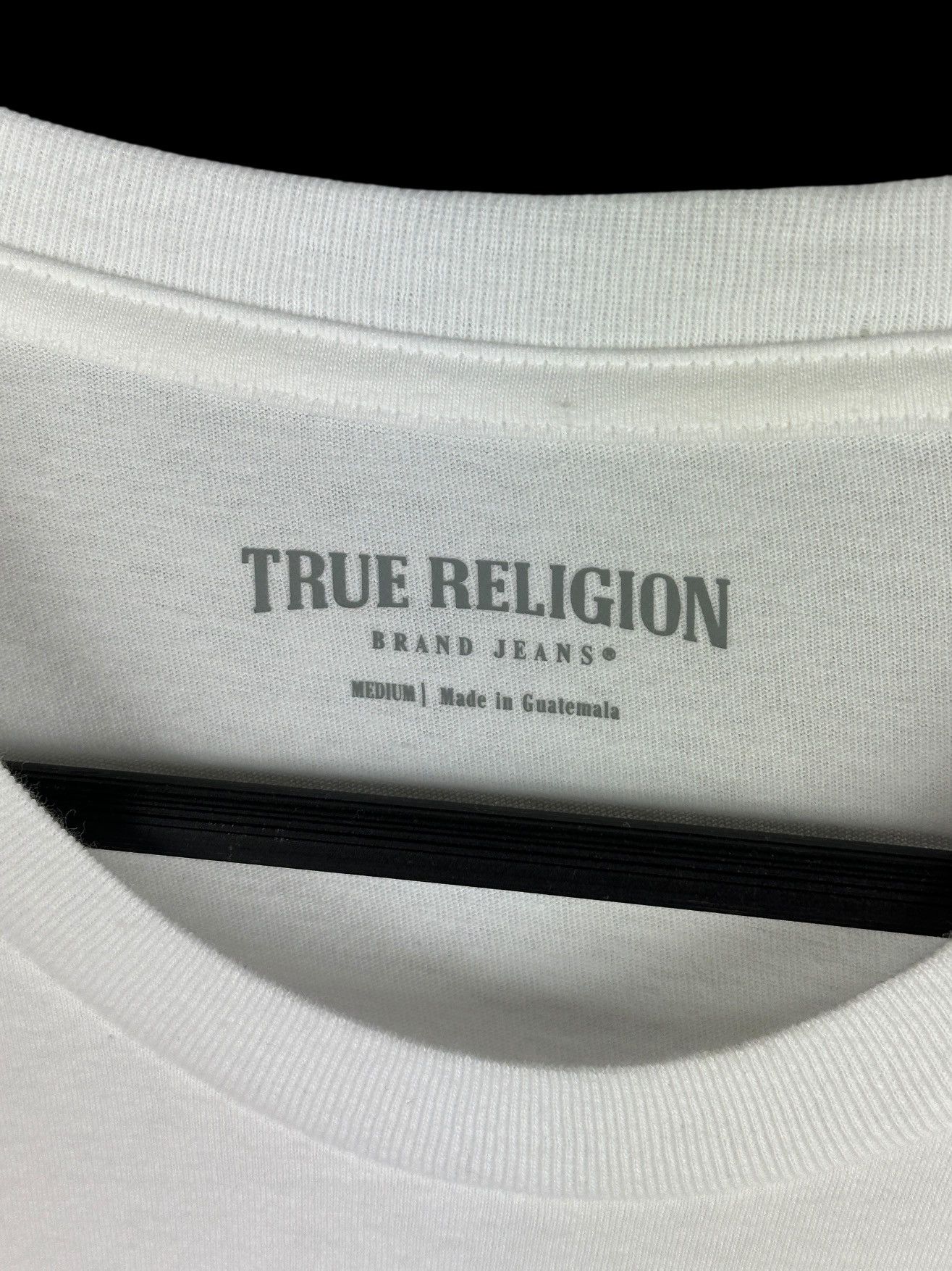 True Religion True Religion White T-Shirt Buddha Graphic Print Size US M / EU 48-50 / 2 - 4 Thumbnail