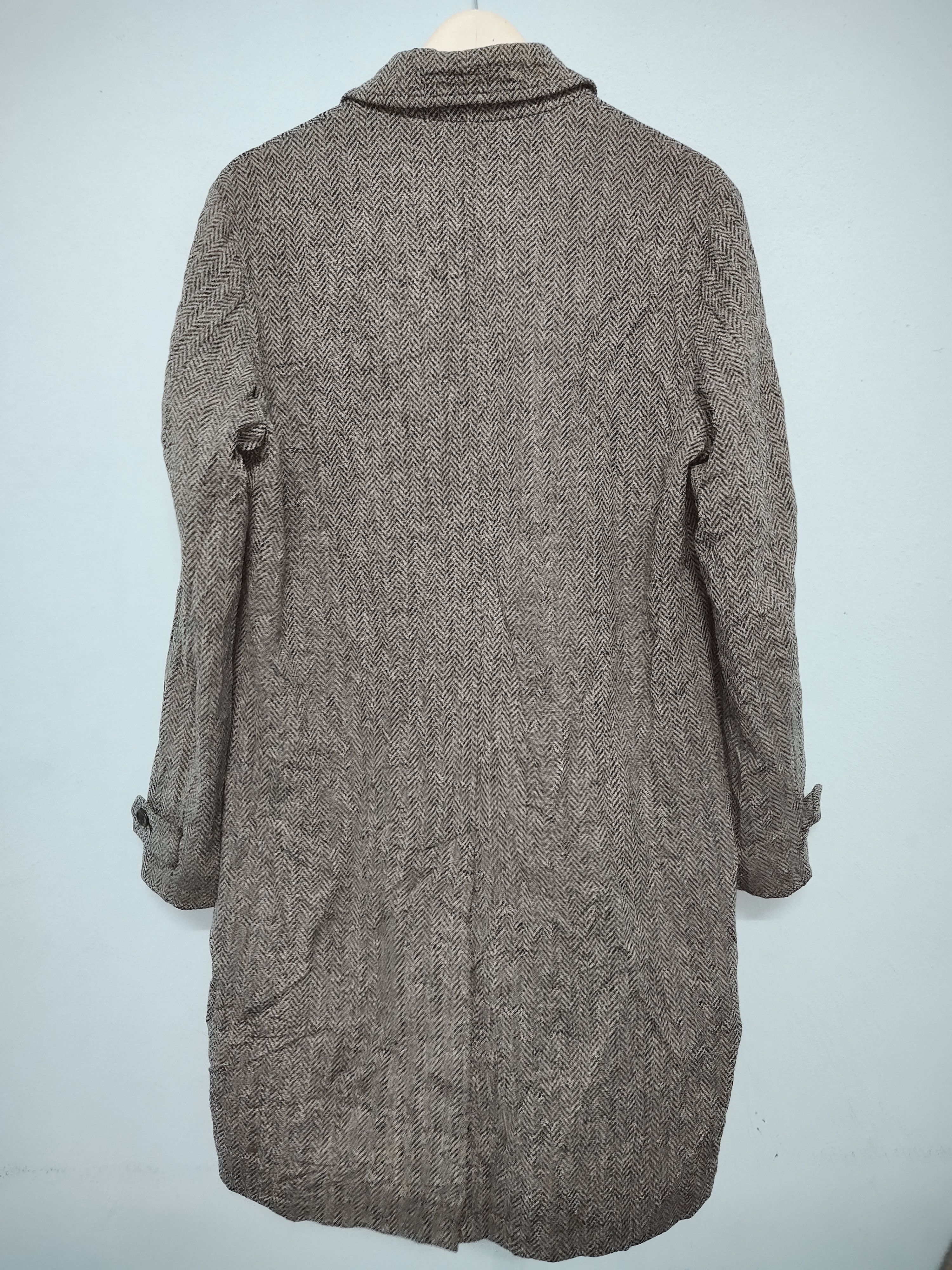 Designer × Japanese Brand × Yohji Yamamoto Yohji Yamamoto A.A.R Durban Wool Long Coat/Overcoat Size US L / EU 52-54 / 3 - 3 Thumbnail