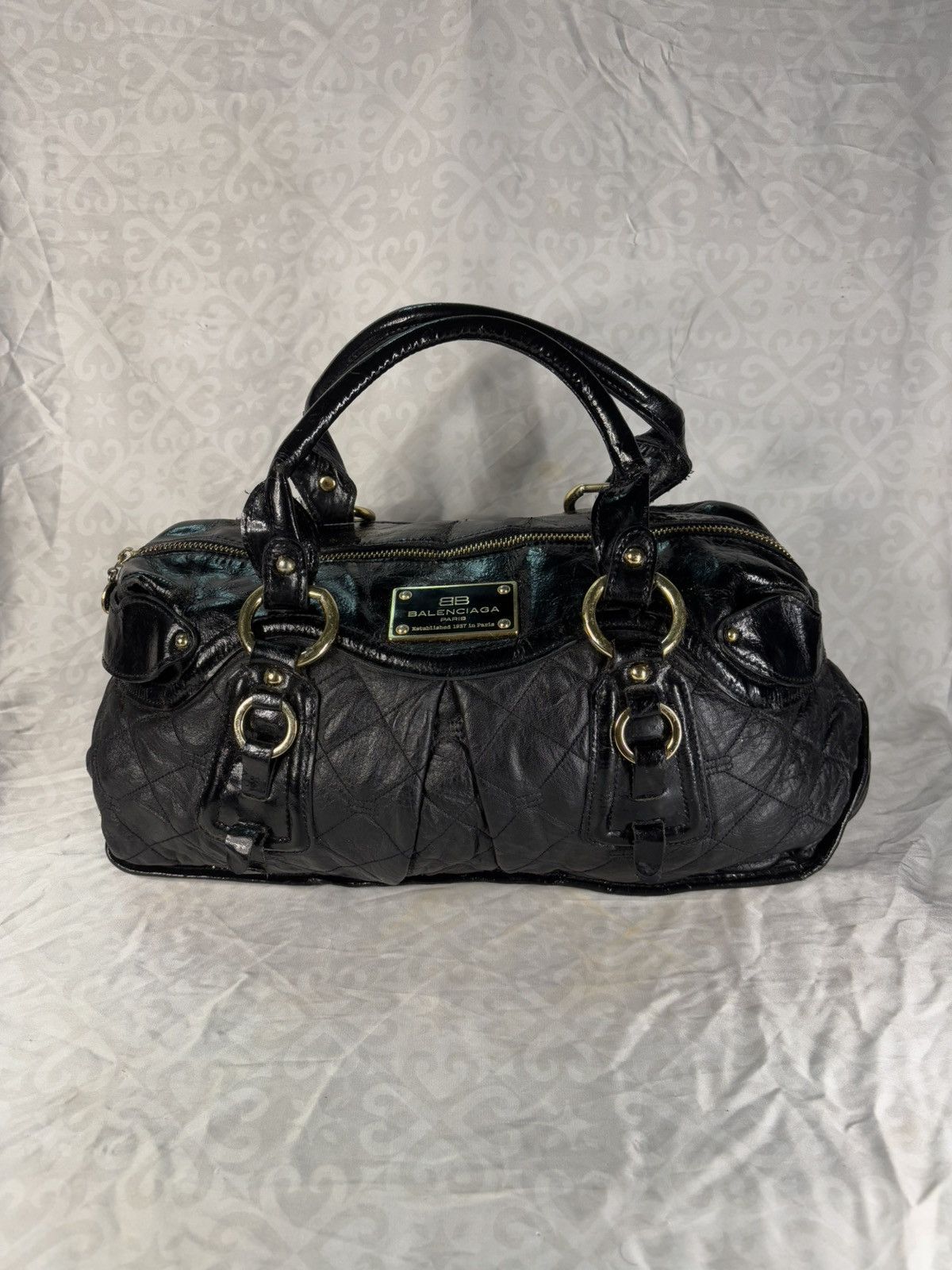 Balenciaga FINAL DROP (over used) Balenciaga Tote Zipper Bag Leather Size ONE SIZE - 1 Thumbnail