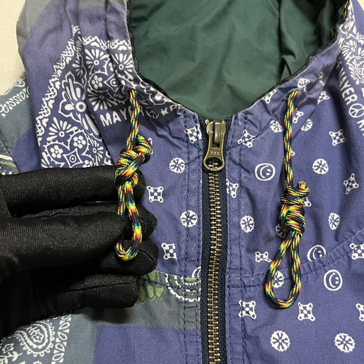 20471120 × Japanese Brand Kriff Mayer Paisley Bandana Print Jacket Size US M / EU 48-50 / 2 - 6 Thumbnail