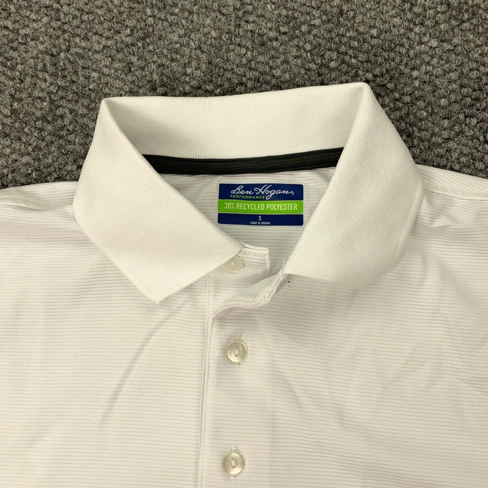 Vintage Ben Hogan Performance Shirt Mens Small White Golf Polo Shirt Size US S / EU 44-46 / 1 - 2 Thumbnail