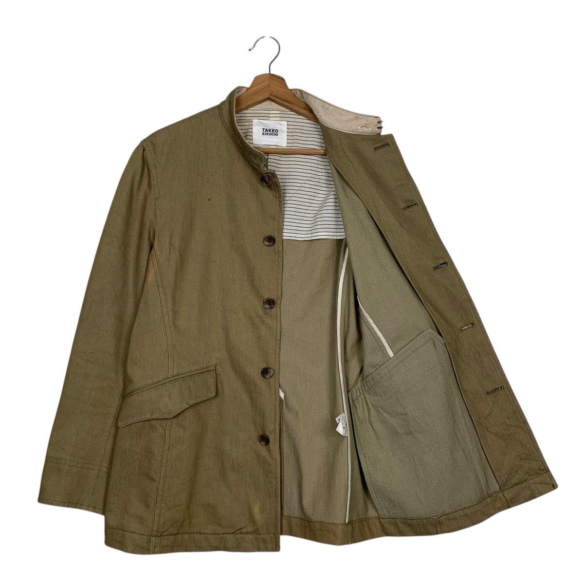 Takeo Kikuchi Takeo Kikuchi Brown Casual Jacket Size US M / EU 48-50 / 2 - 9 Thumbnail