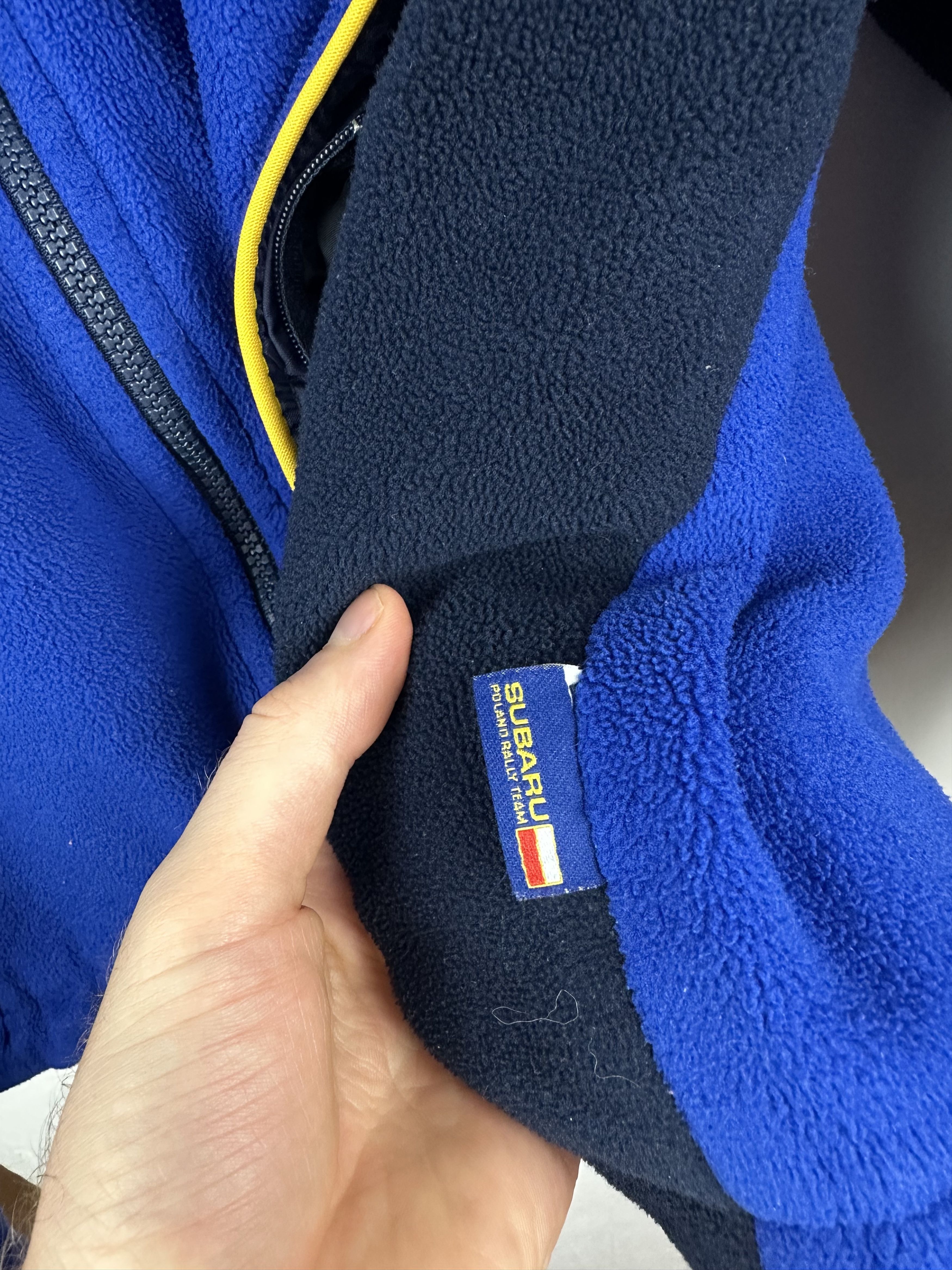 Vintage Vintage Subaru Racing Fleece Zip Jacket Rare Marlboro Size US M / EU 48-50 / 2 - 9 Thumbnail