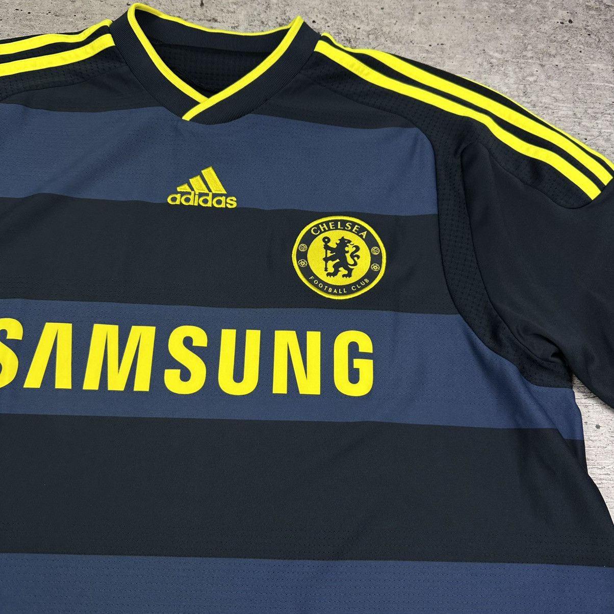 Adidas 2009/10 Adidas Chelsea FC Away Soccer Jersey Size US L / EU 52-54 / 3 - 7 Thumbnail