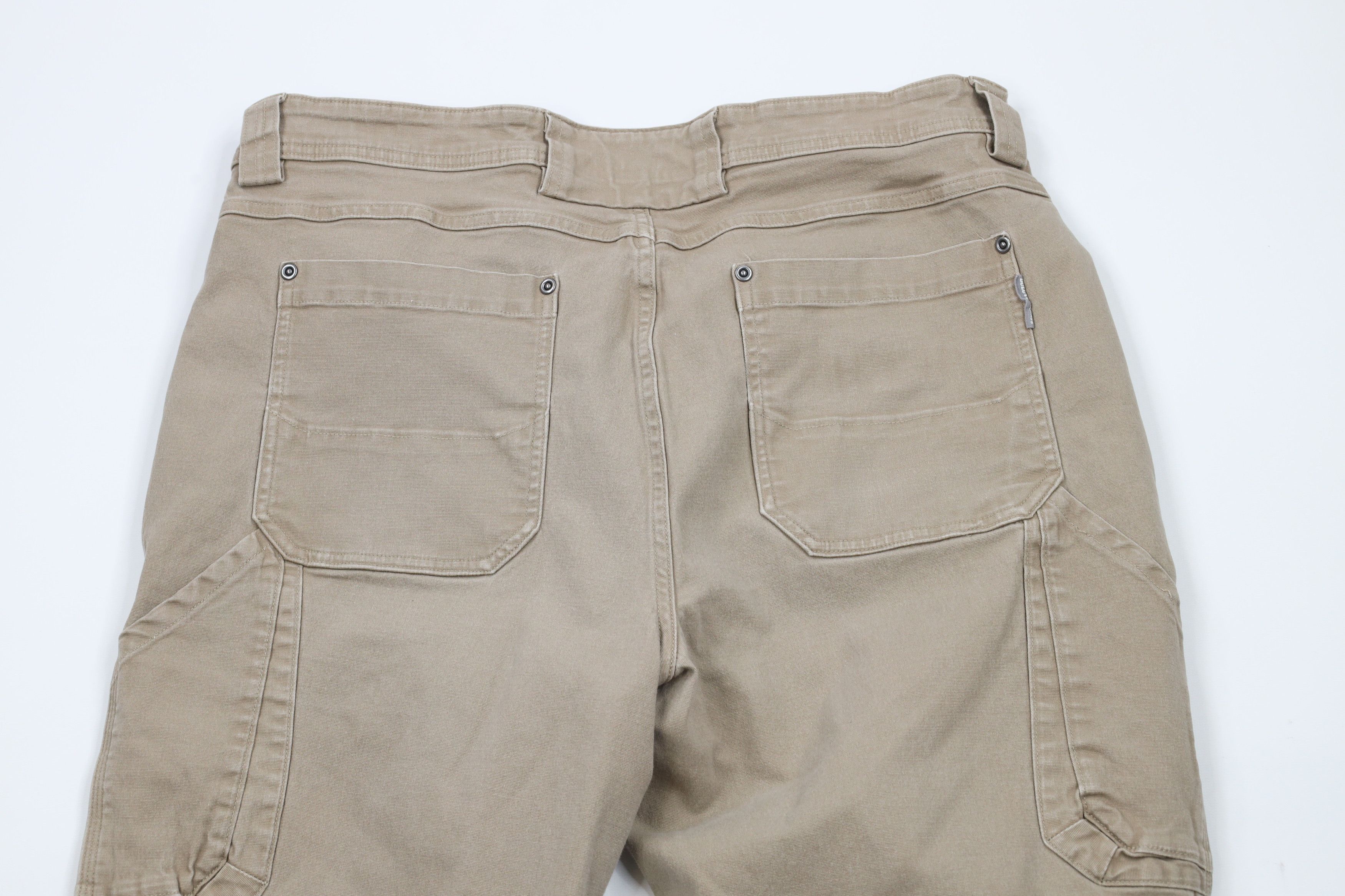 Duluth Trading Company × Vintage Duluth Trading Co Fit Distressed Flex Fire Hose Canvas Pants Size US 36 / EU 52 - 12 Thumbnail