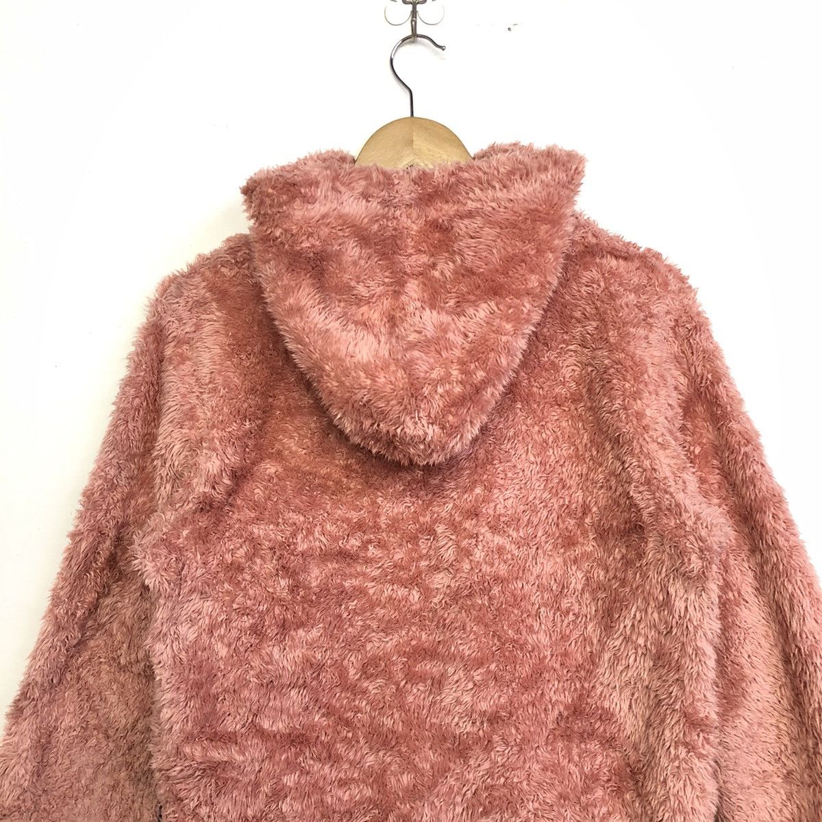 Champion Champion Women Winter Fluffy Pink Fleece Jacket Size L / US 10 / IT 46 - 8 Thumbnail