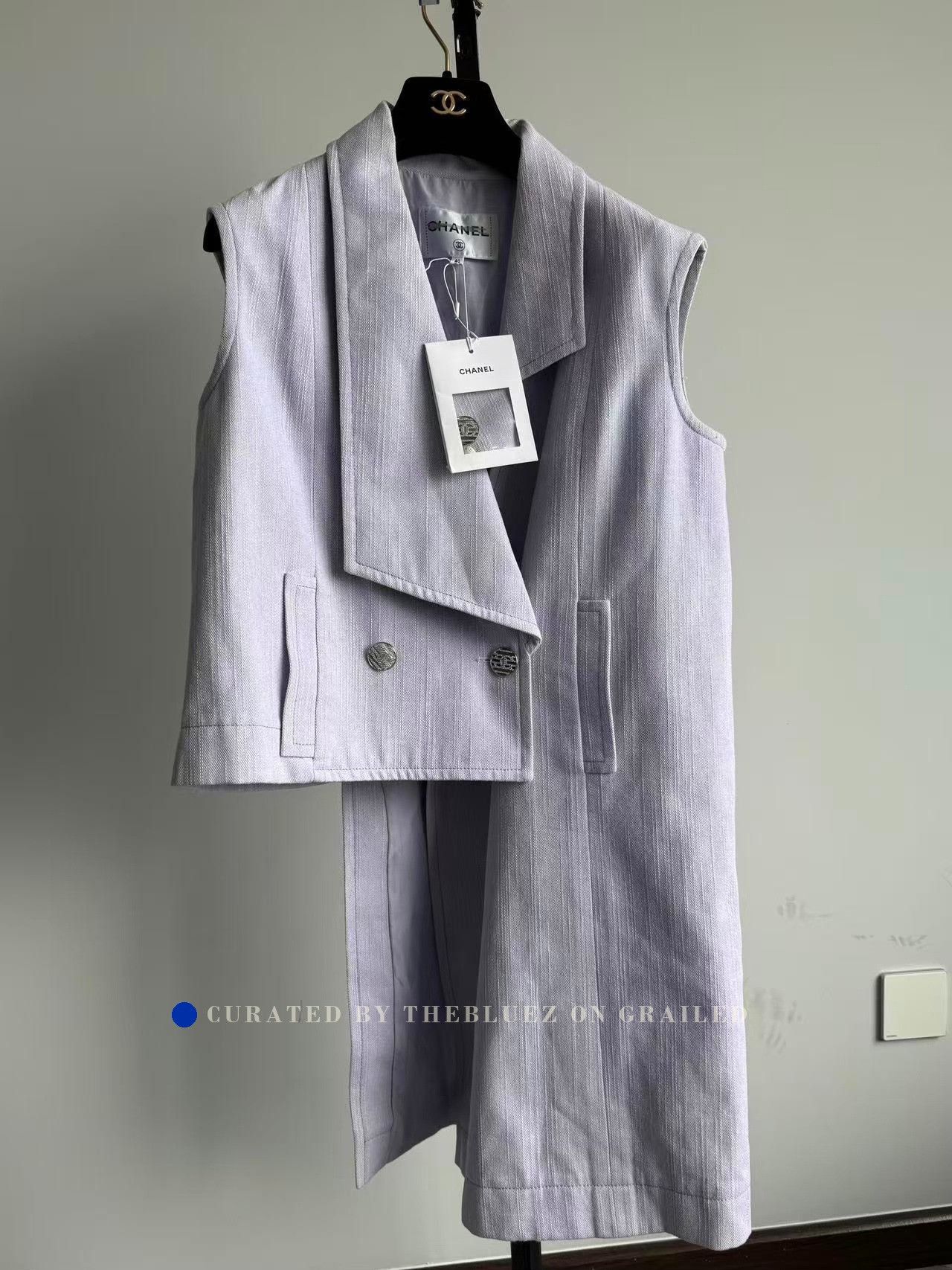 Chanel Chanel Runway Double C Logo Sleeveless Vest Size S / US 4 / IT 40 - 1 Thumbnail