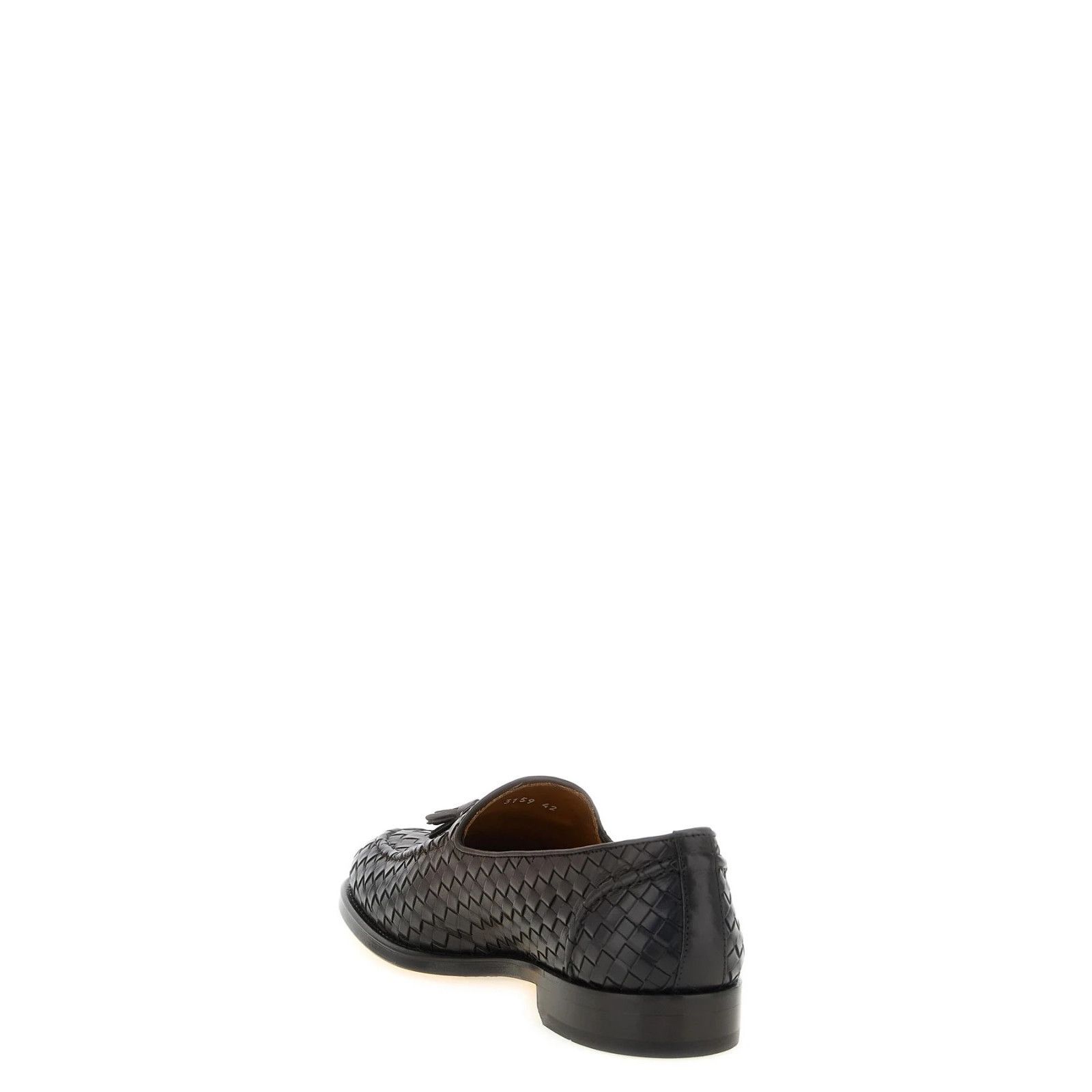 Other DOUCALS Adler Brown Woven Leather Loafers New & Authentic (M Size US 7 / EU 40 - 5 Thumbnail