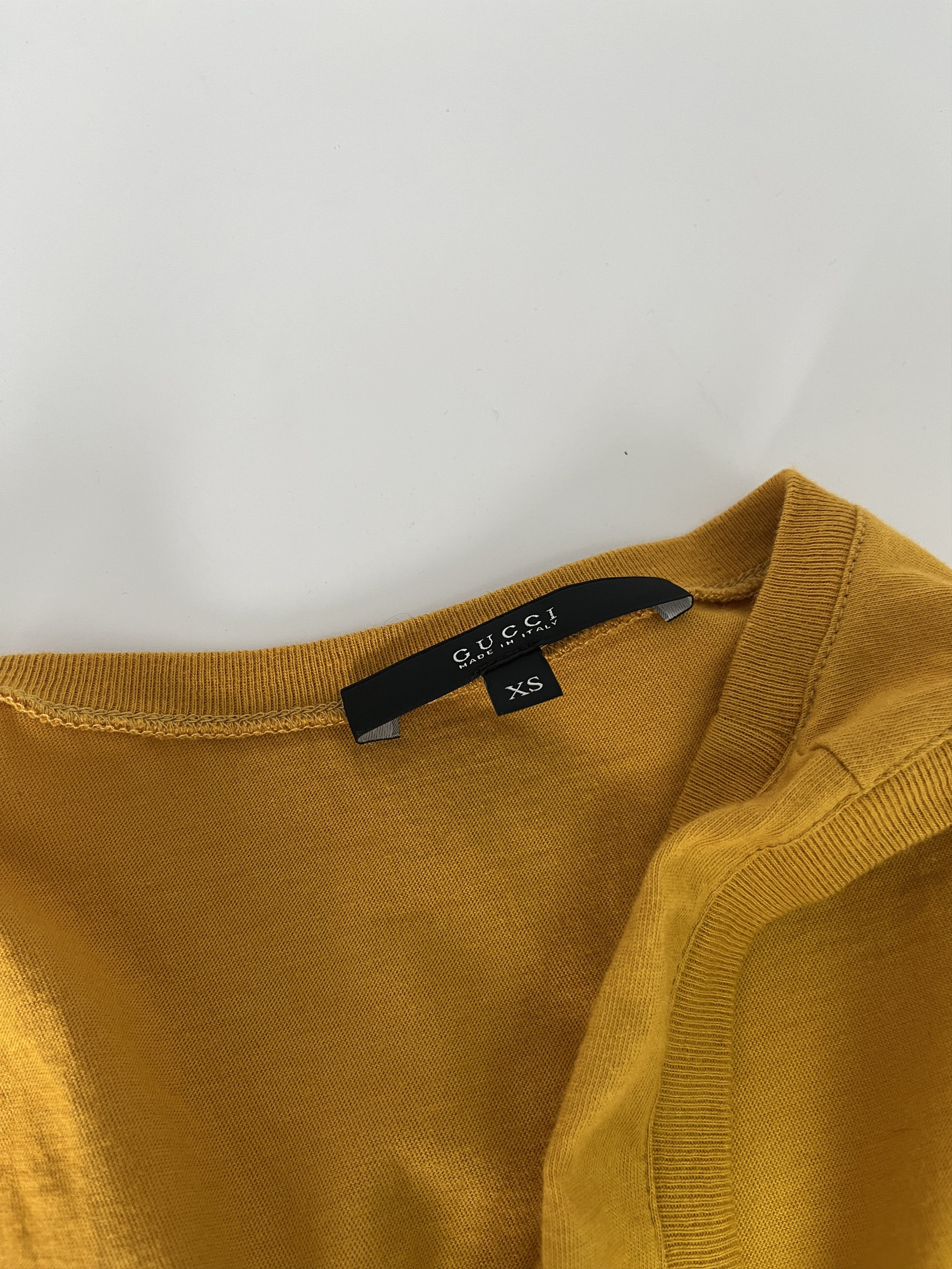 Gucci Gucci Mustard Yellow Tank Top Size XS / US 0-2 / IT 36-38 - 5 Thumbnail