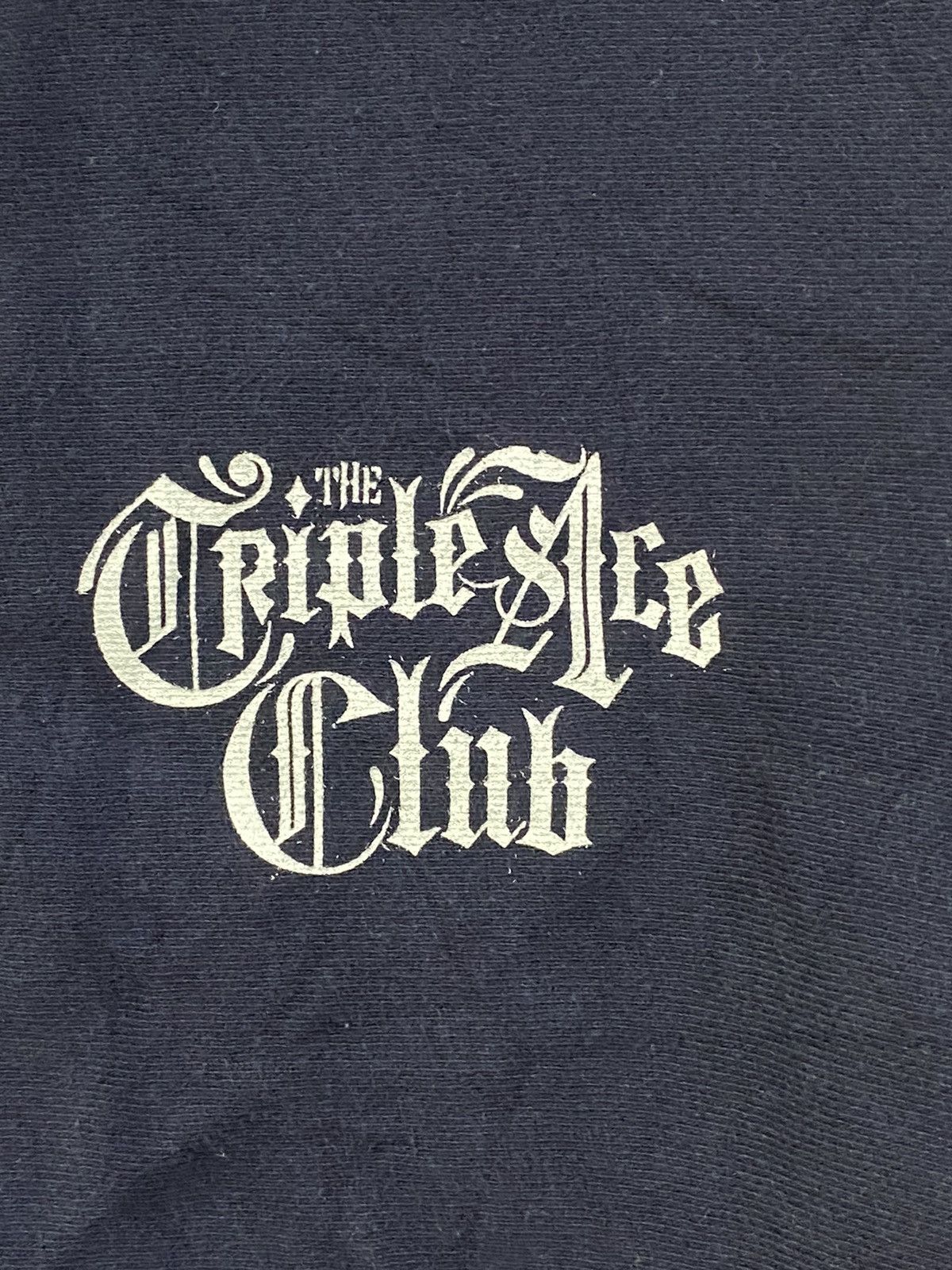 Vintage 💥VINTAGE Y2K TRIPLE ACE CLUB ZIPPER HOODIE Size US M / EU 48-50 / 2 - 8 Thumbnail