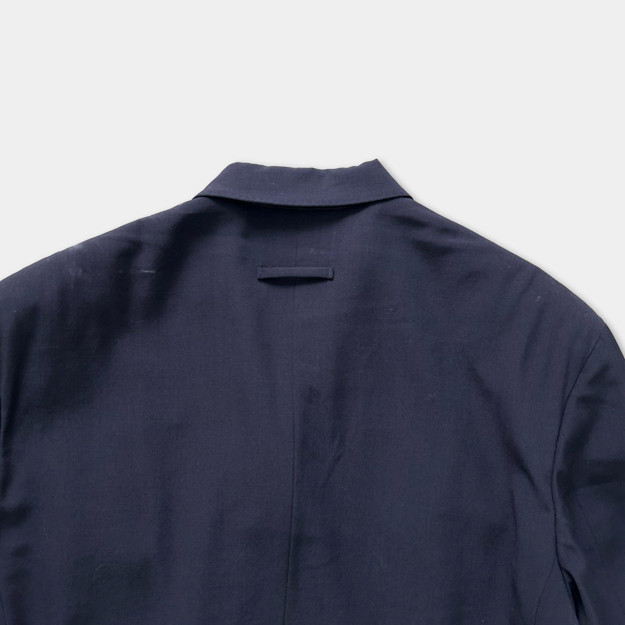 Jean Paul Gaultier Jean Paul Gaultier Navy Double Breasted Blazer Size 38L - 6 Thumbnail