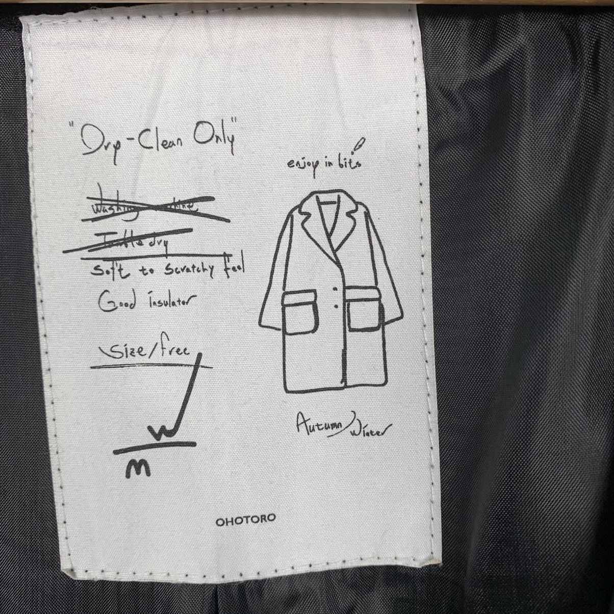 Japanese Brand Japanese Brand Ohotoro Double Breasted Black Coat Size US M / EU 48-50 / 2 - 15 Thumbnail