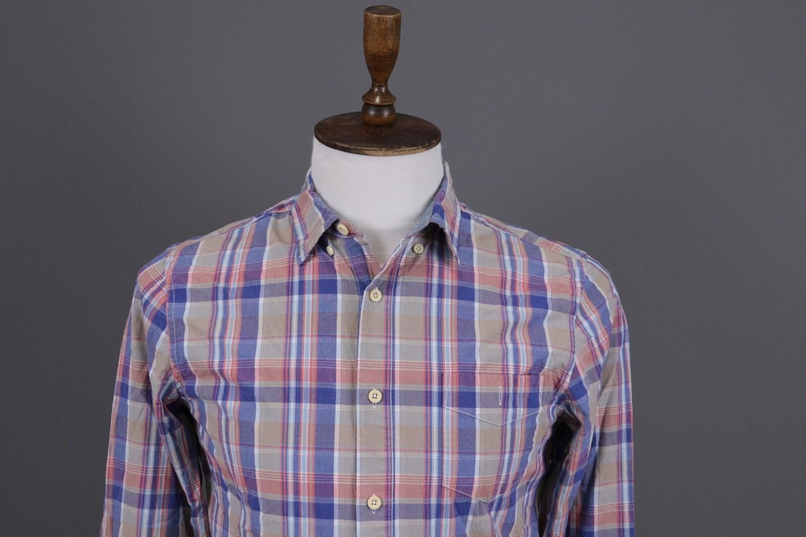 J.Lindeberg J. Lindeberg Multicolor Regular Fit Oxford Sleeve Shirt Sz S Size US XL / EU 56 / 4 - 2 Thumbnail
