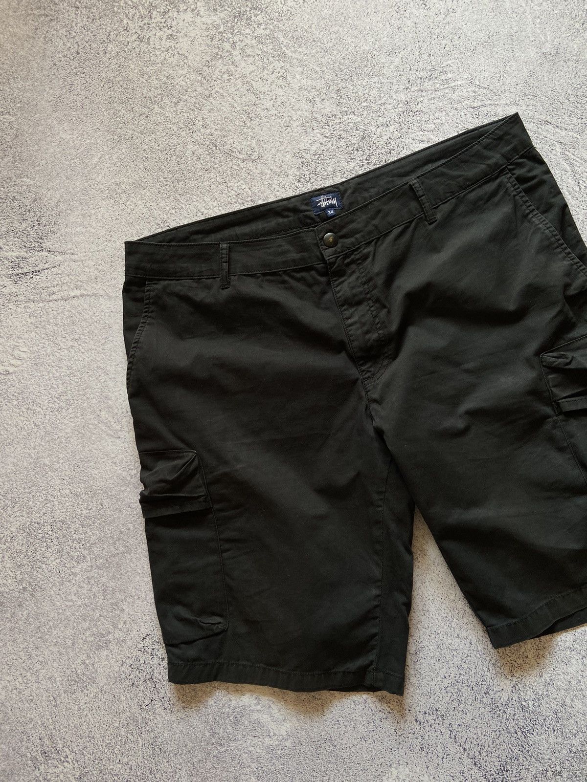 Stussy Vintage Stussy Cargo Pockets Rare Street Skate Rap Style Size US 38 / EU 54 - 5 Thumbnail