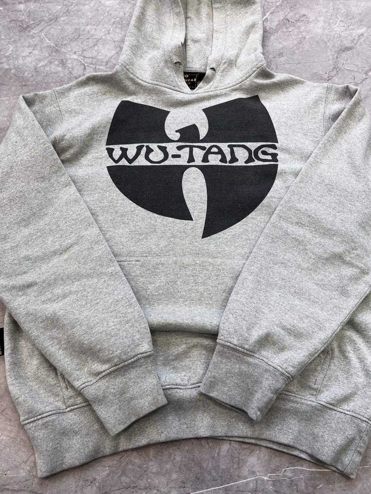 Wu-Tang Clan VINTAGE WU WEAR BOXY RAP HOODIE BIG LOGO SK8 skater y2k Size US M / EU 48-50 / 2 - 6 Thumbnail
