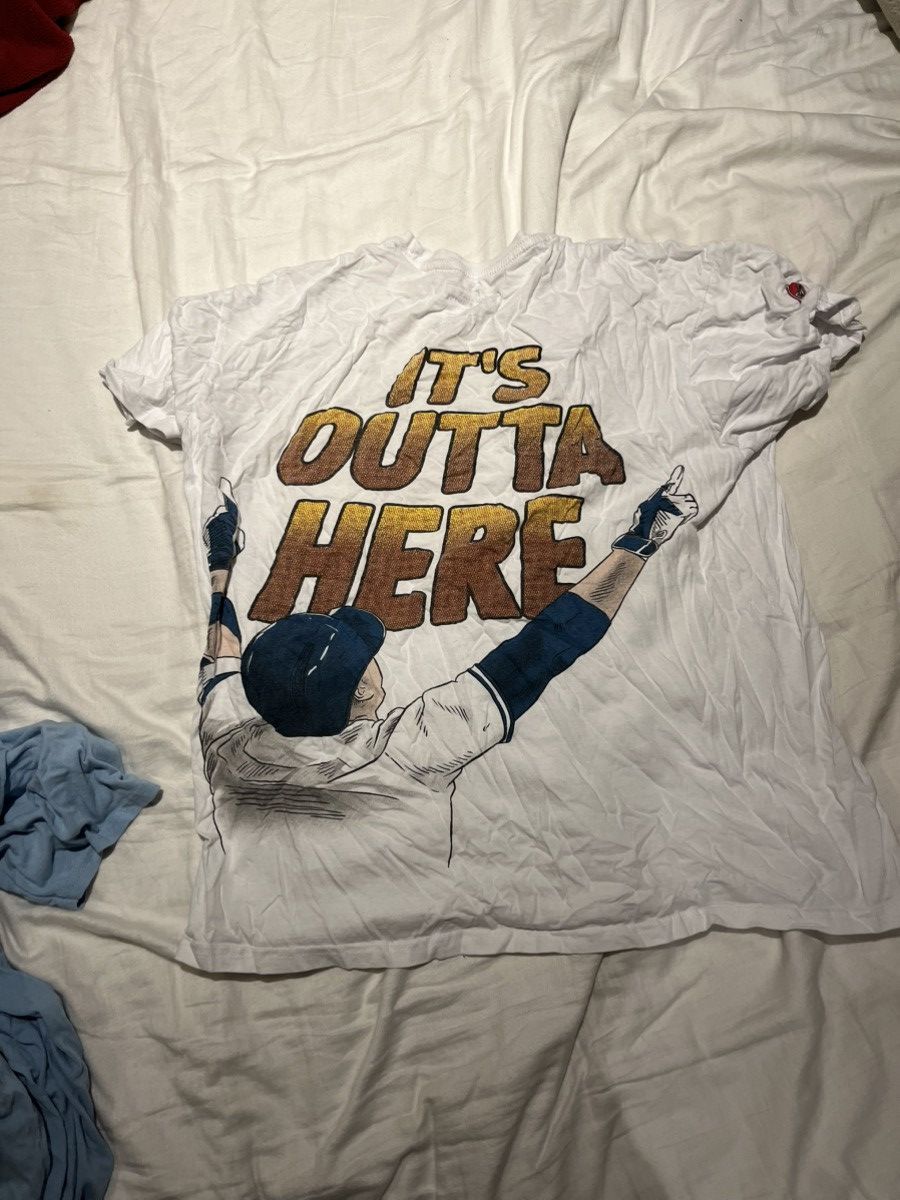 MLB Toronto Blue Jays White Tee shirt Size US L / EU 52-54 / 3 - 2 Thumbnail
