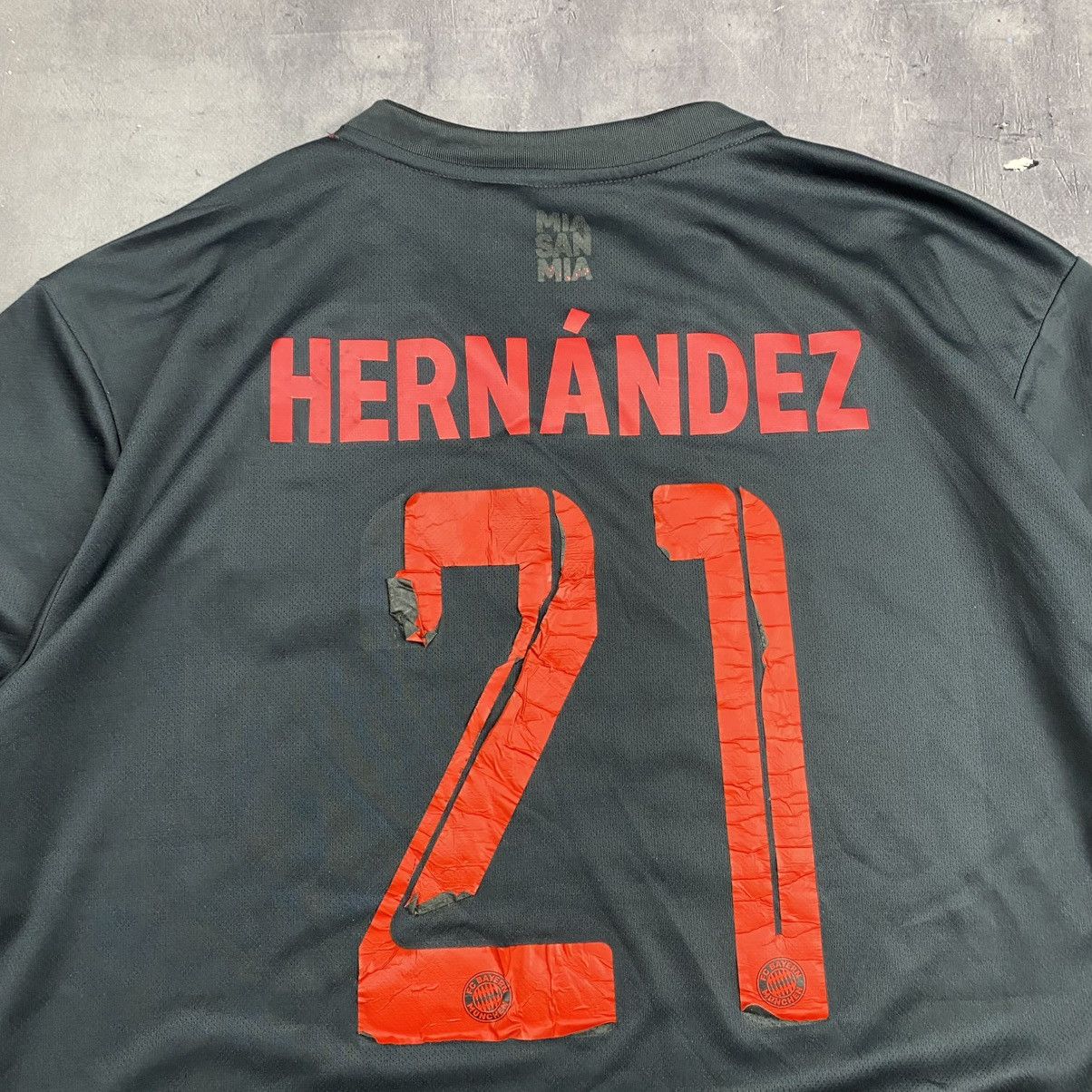 Adidas HERNANDEZ ! ADIDAS BAYERN MUNICH TEE CHAMPIONS LEAGUE Size US XXL / EU 58 / 5 - 11 Thumbnail