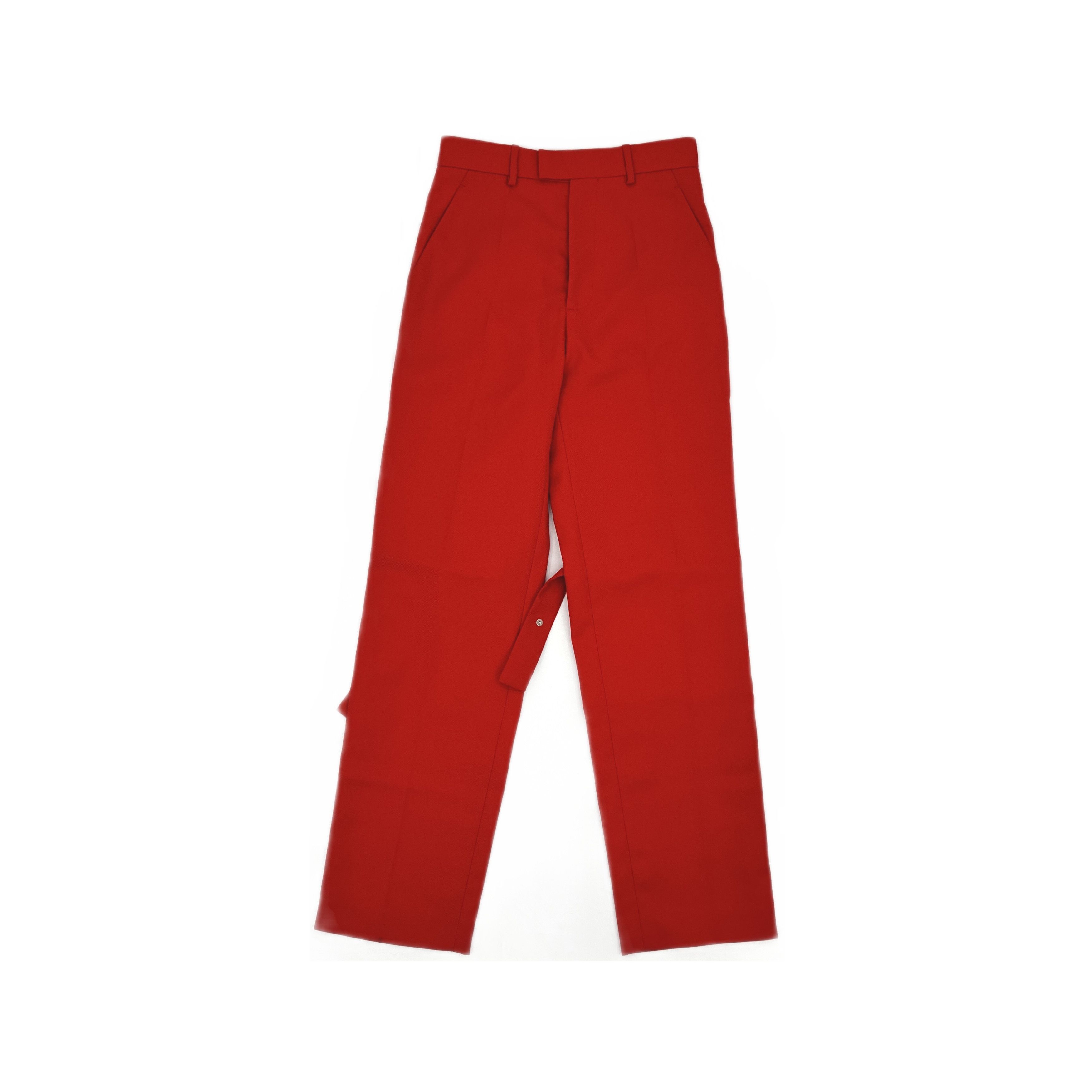 Bottega Veneta Bottega Veneta Red Pants Size 36 Size 25" / US 0 / IT 36 - 1 Thumbnail