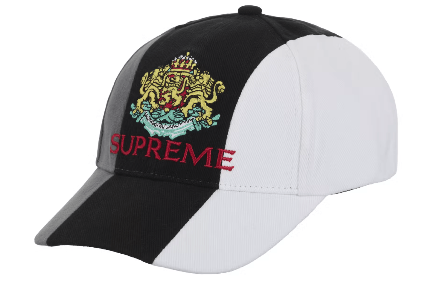 Supreme Supreme Crest 6-Panel (SS25) Black Sz Adjustable Size ONE SIZE - 2 Thumbnail